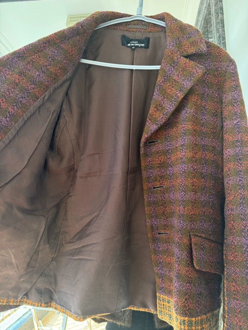 Comme des Garcons Comme Des Garcons Plaid woolen coat Size M / US 6-8 / IT 42-44 - 3 Thumbnail