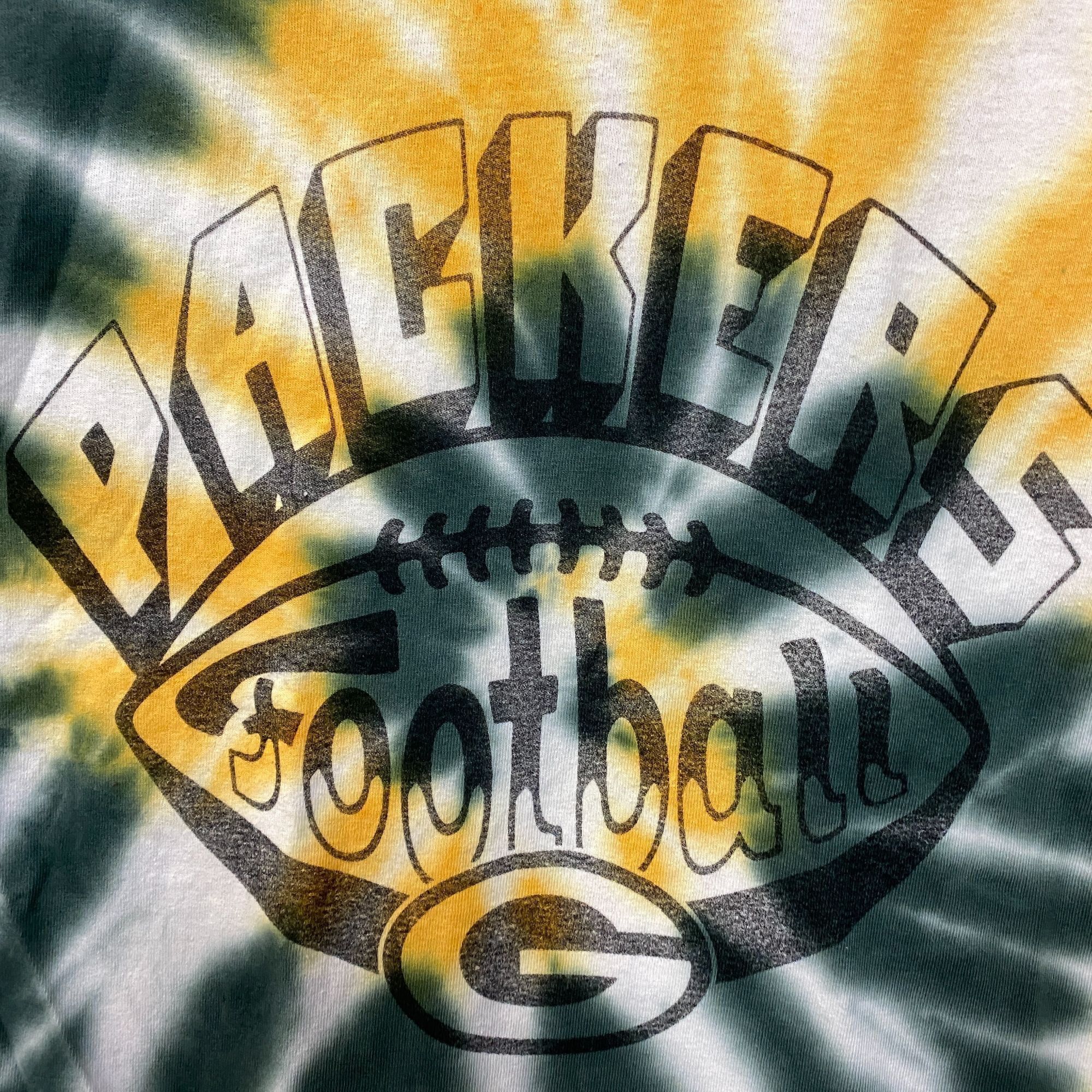 Junk Food Junk Food Clothing NFL Green Bay Packers Football Tie Dye T- Size US S / EU 44-46 / 1 - 2 Thumbnail