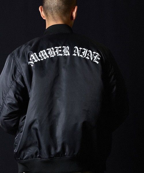 Number (N)ine Number nine Clash Skull Nylon STADIUM JACKET Bomber size 3 Size US L / EU 52-54 / 3 - 9 Thumbnail