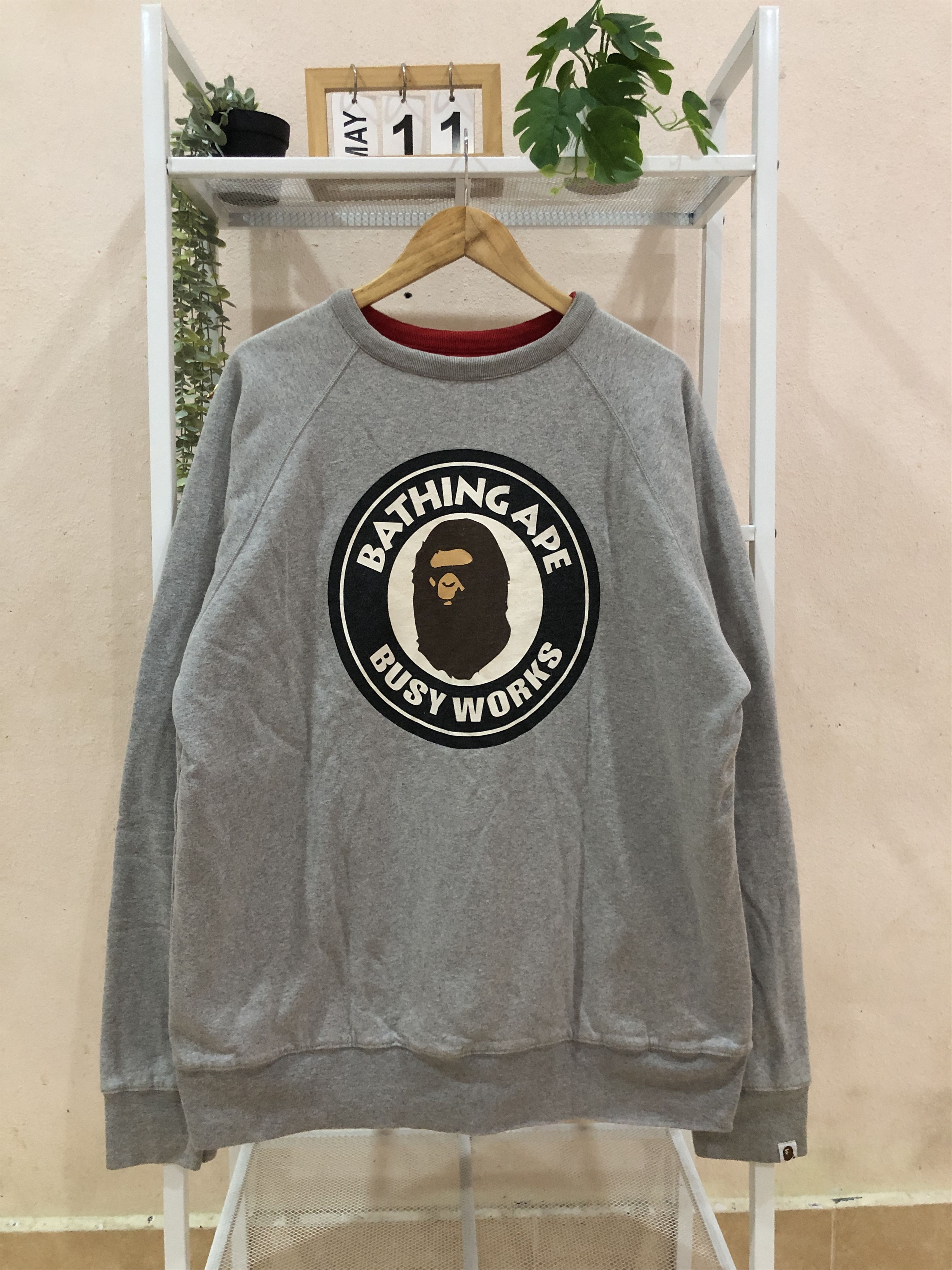 Bape OG A Bathing Ape Reversible Crewneck Sweatshirts Size US L / EU 52-54 / 3 - 1 Thumbnail