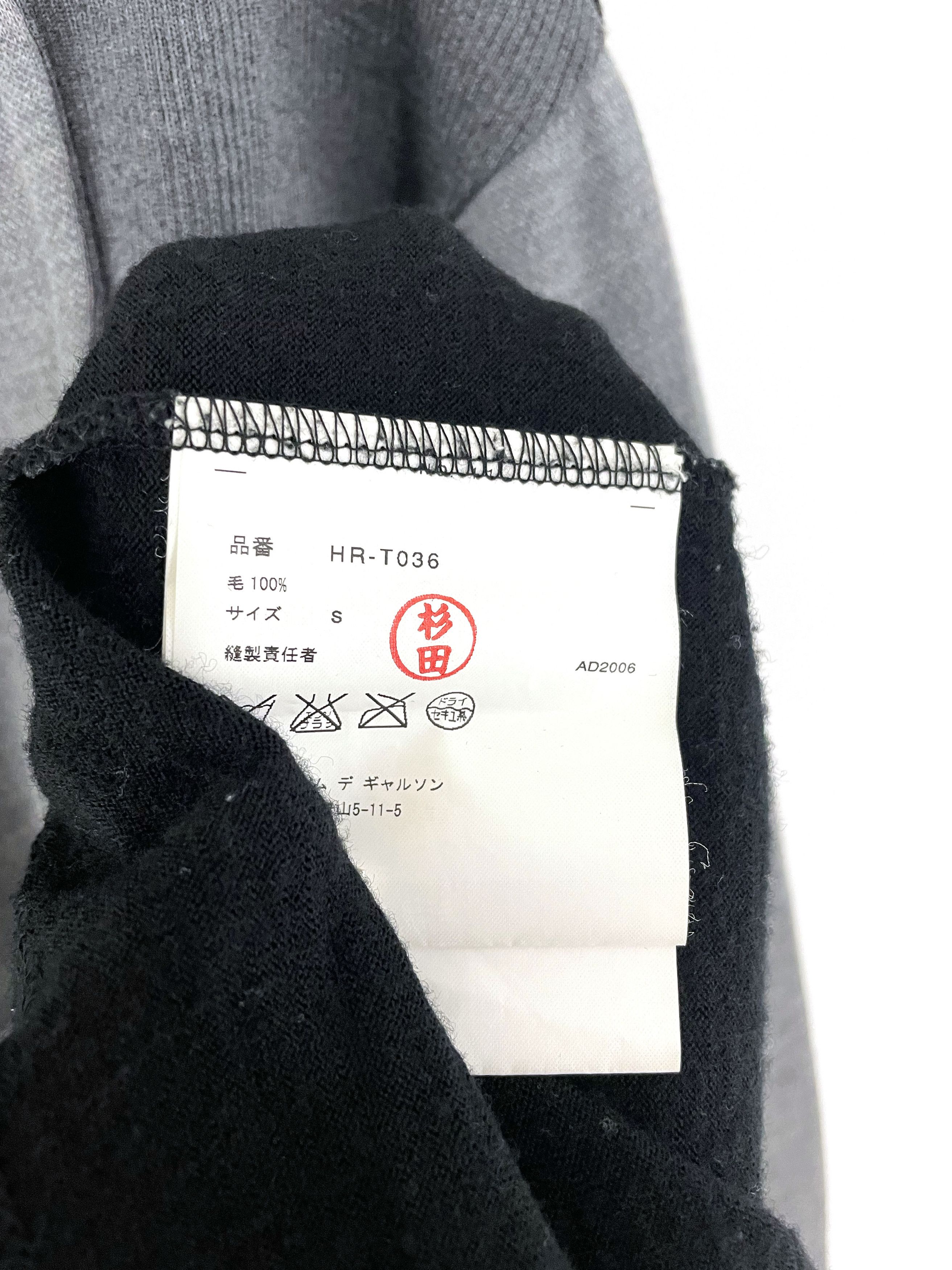 Comme des Garcons Homme 2006 Patchwork Wool Sweater Size US M / EU 48-50 / 2 - 6 Thumbnail