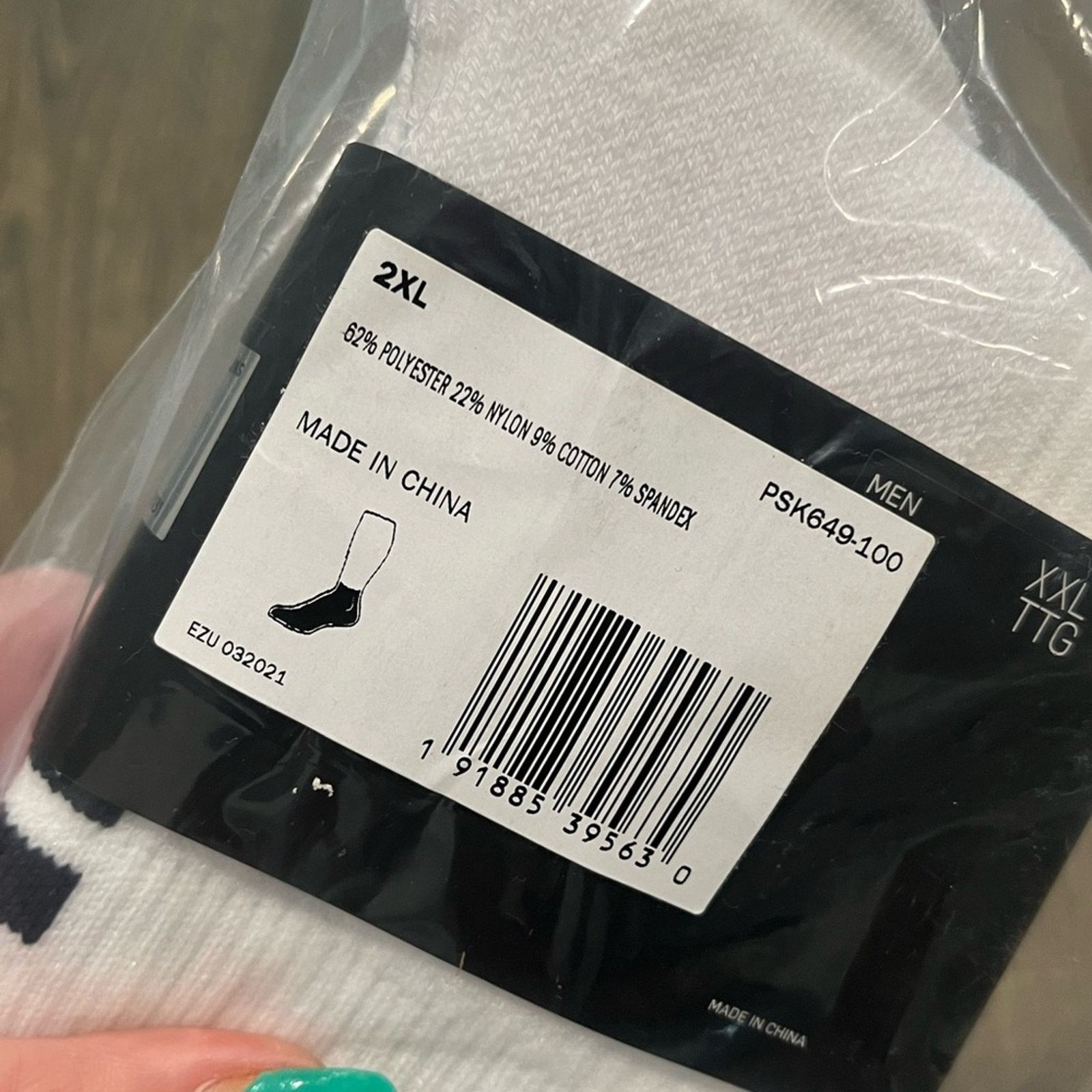 Nike NWT Nike Mens Swoosh NBA Authentic Team Issued Ankle Socks Size ONE SIZE - 4 Thumbnail