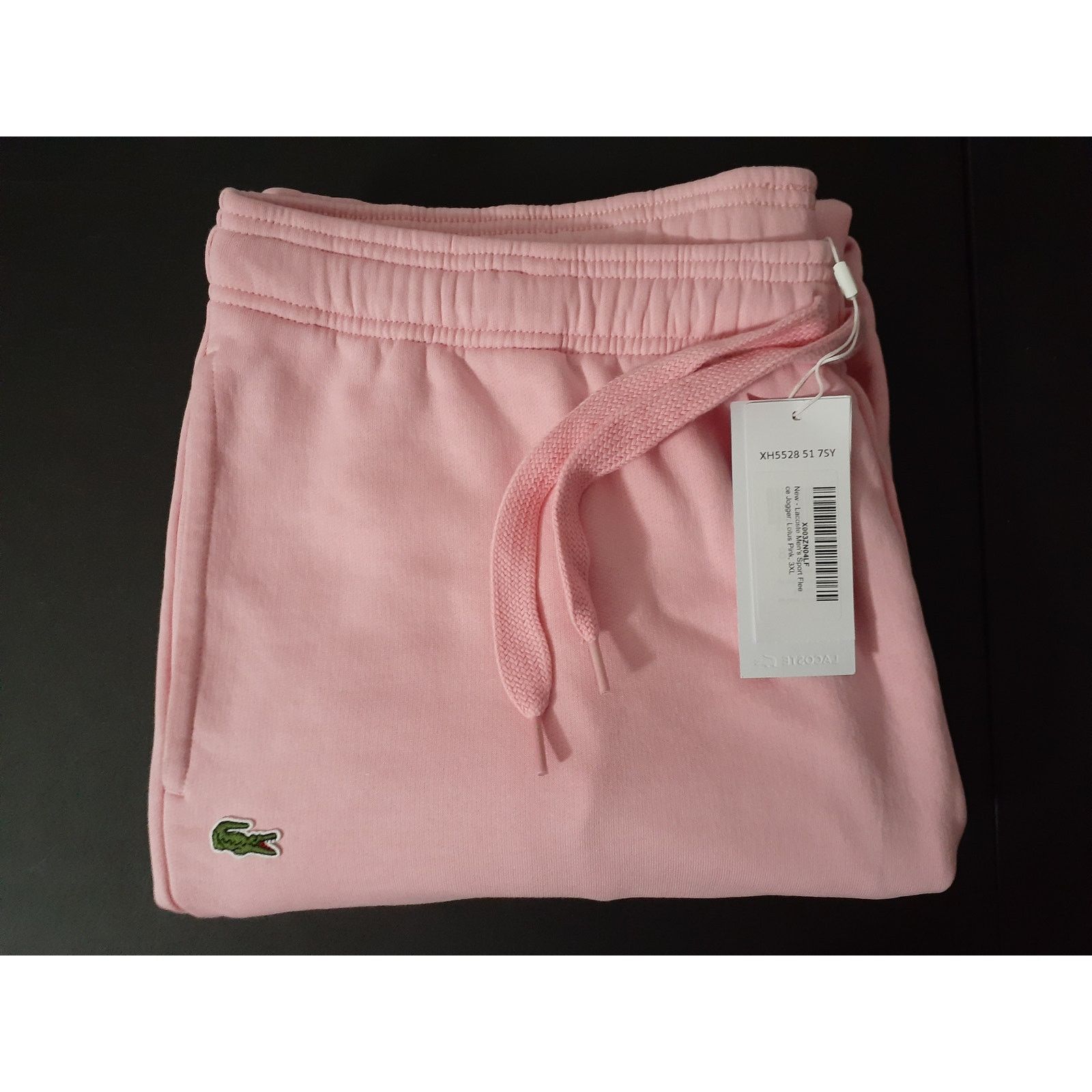 Lacoste Lacoste Men's Sport Fleece Tennis Sweatpants Lotus Pink 3XL Size US 38 / EU 54 - 2 Thumbnail
