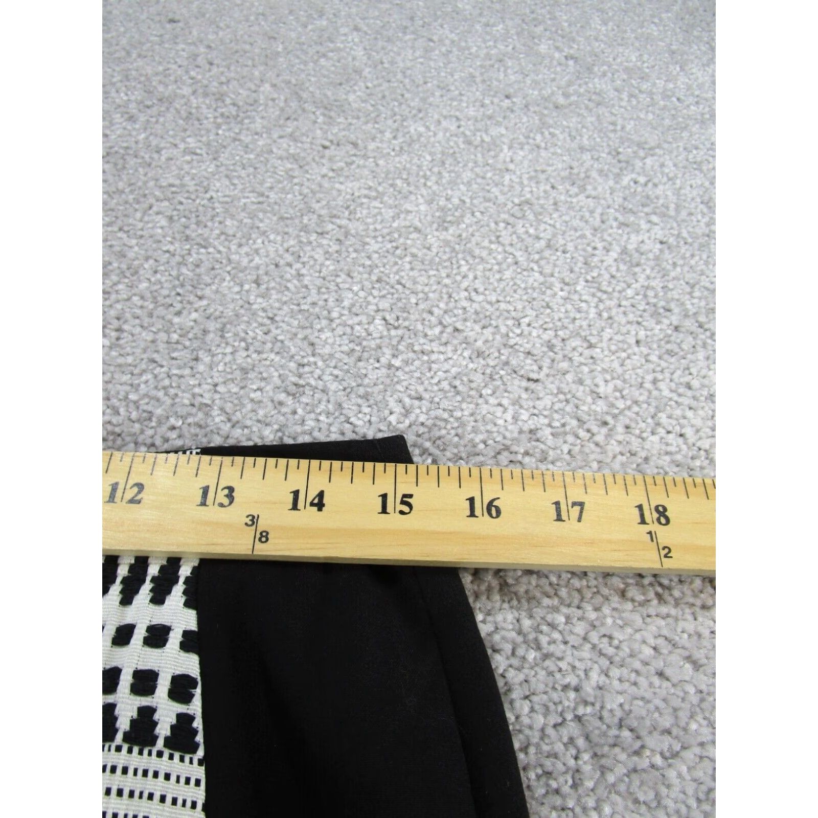 Calvin Klein Calvin Klein Womens Pencil Skirt 4 Black White NEW Size 27" / US 4 / IT 40 - 7 Thumbnail