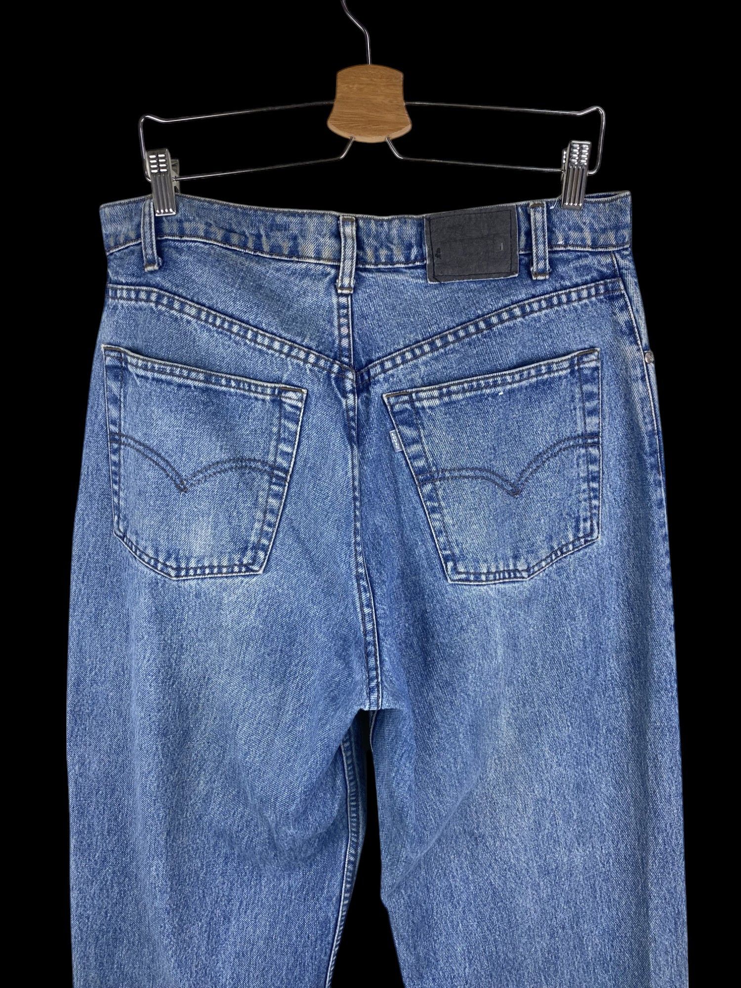 Levi's Vintage 90S Levis Baggy Loose Silvertab faded jean W33X33.5 Size US 33 - 4 Thumbnail