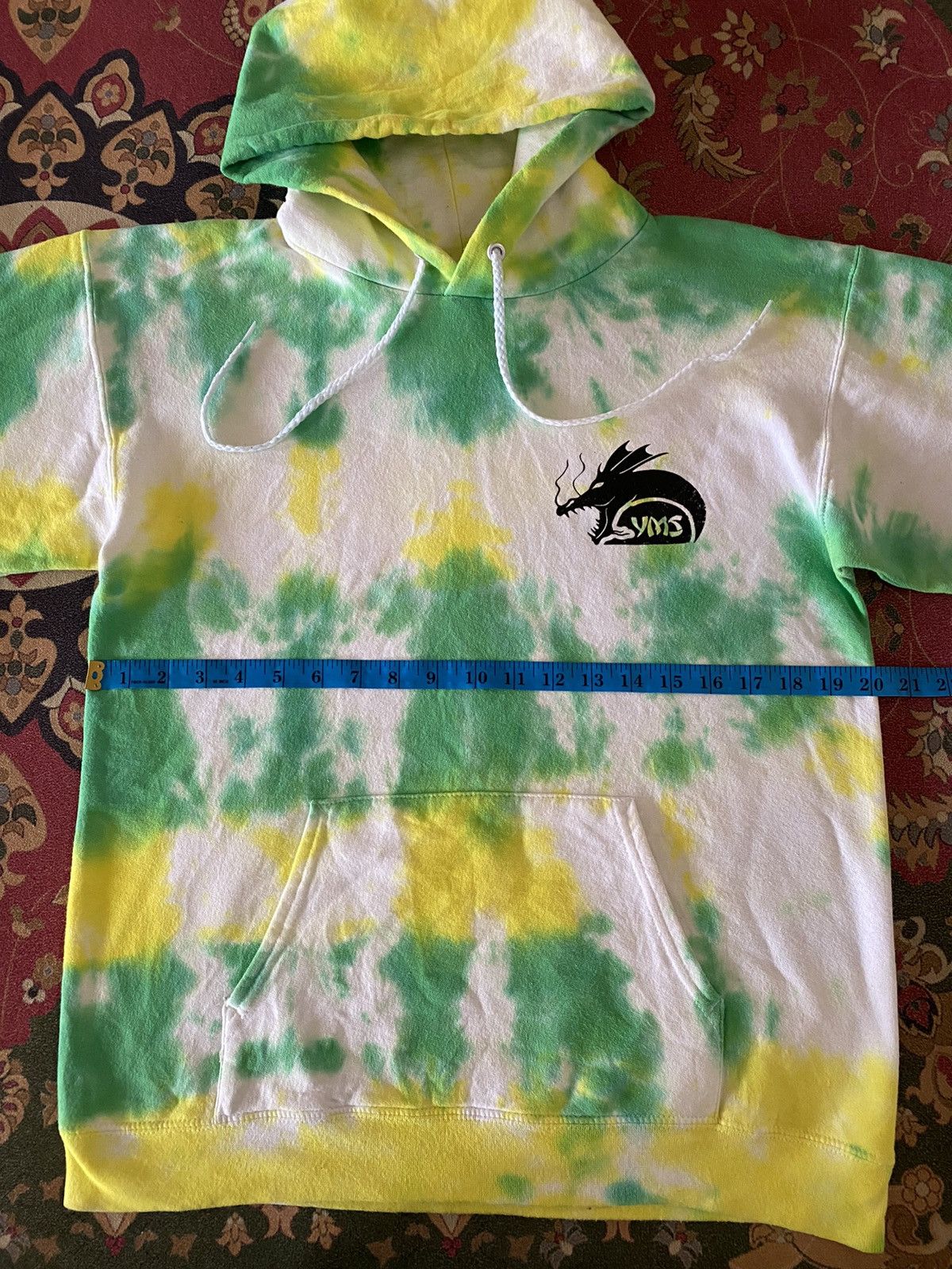 Hanes Vintage Hanes Altimate Cotton YMS Tie Dye Hoodie Size US M / EU 48-50 / 2 - 10 Thumbnail