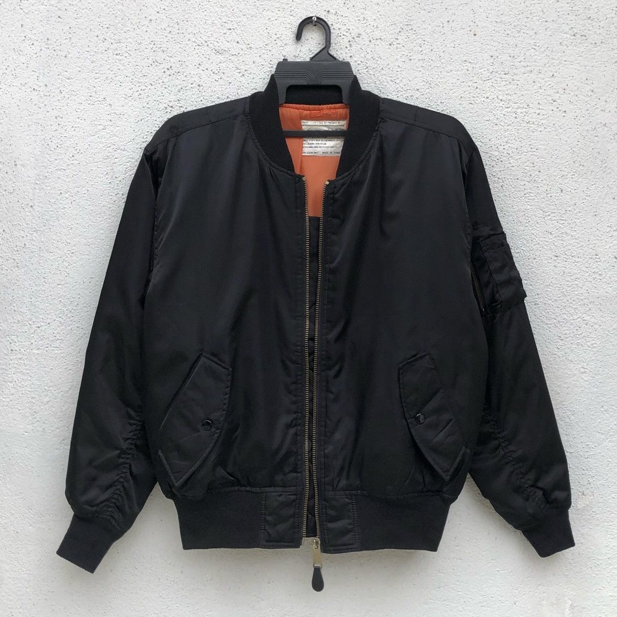 Vintage Vintage USAF Intermediate MA-1 Mens Flying Bomber Jacket Size US M / EU 48-50 / 2 - 6 Thumbnail