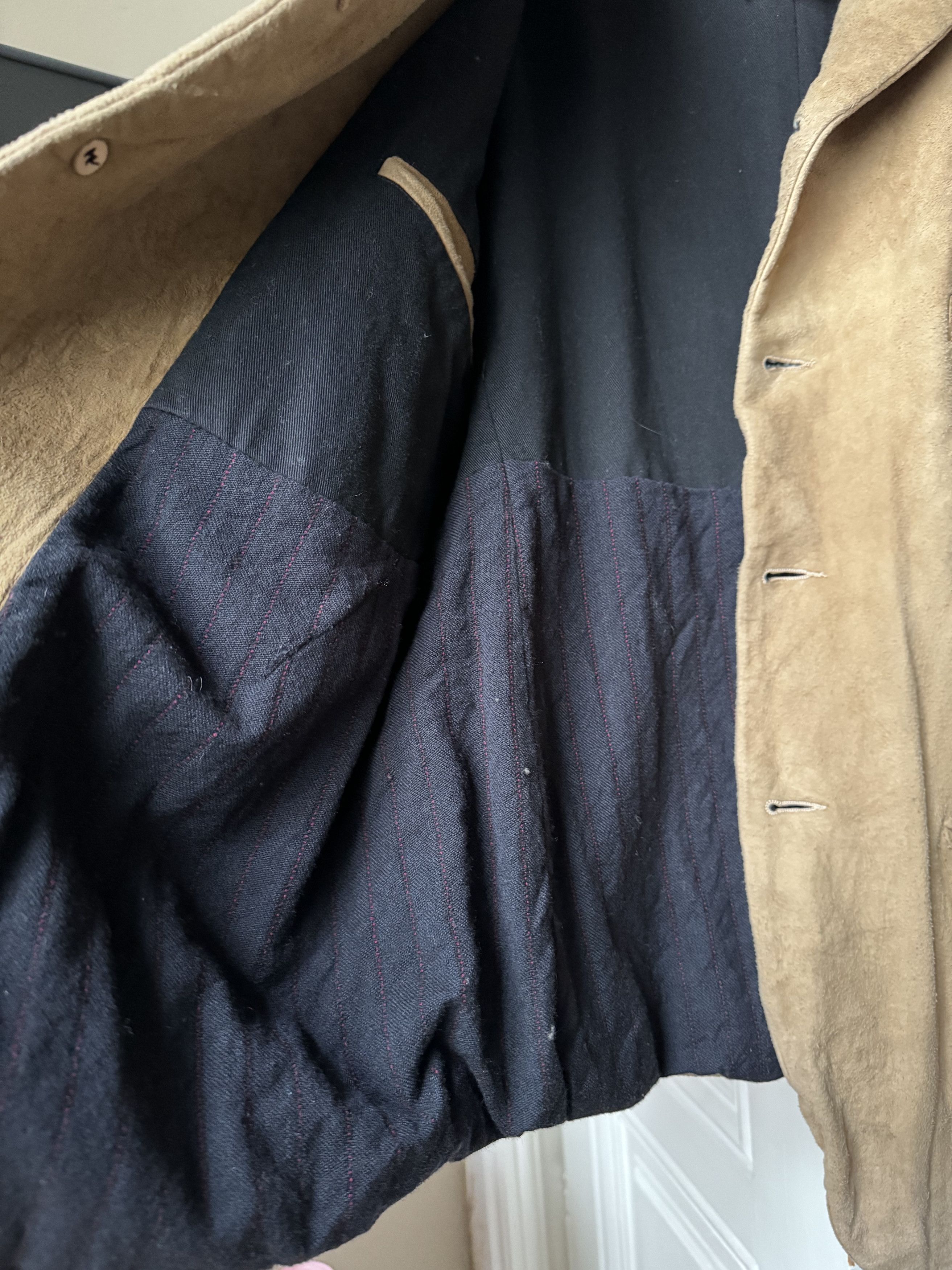 Paul Harnden Shoemakers PAUL HARNDEN SHOEMAKERS LEATHER POCKET BLAZER SIZE-M- Size US M / EU 48-50 / 2 - 14 Thumbnail