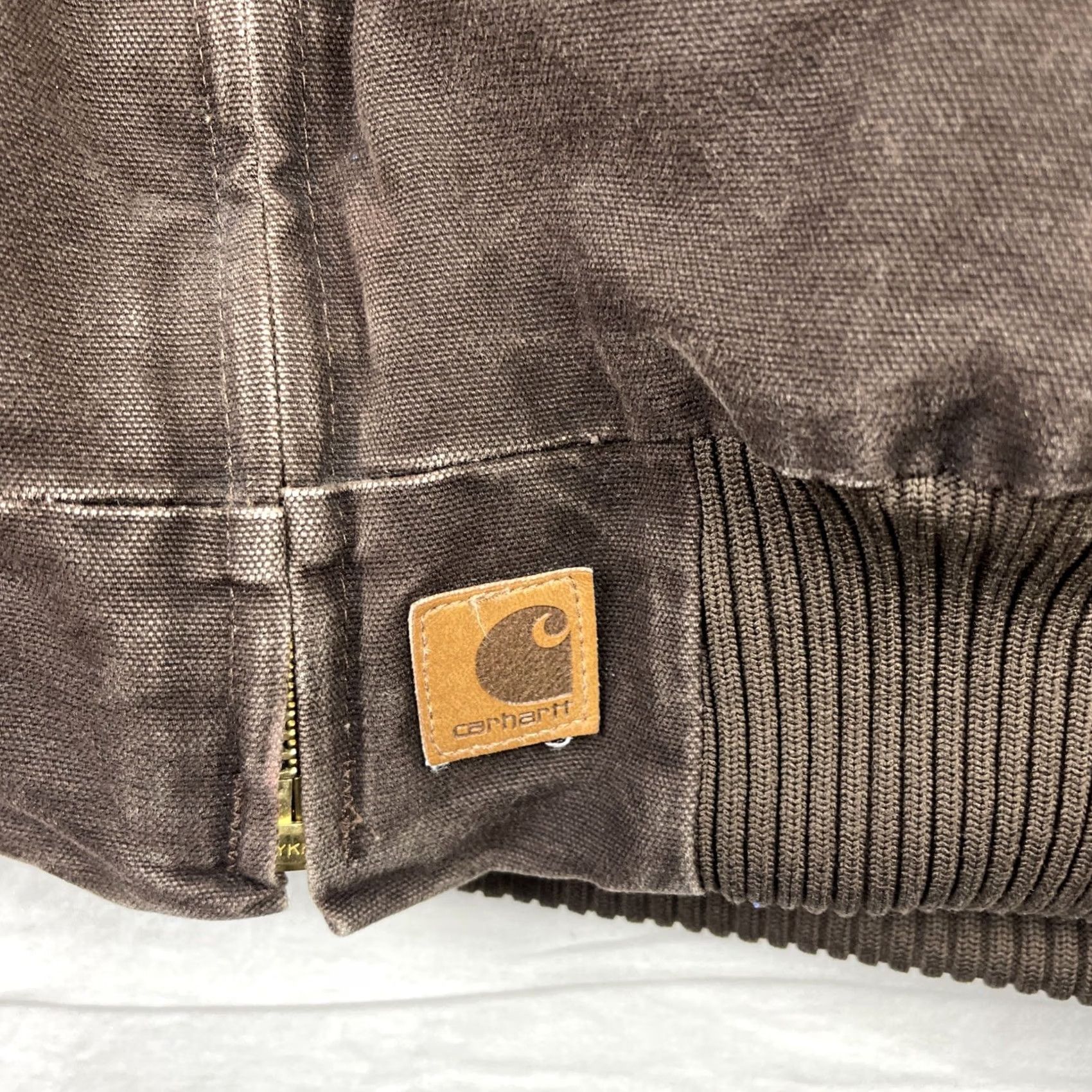 Carhartt Vintage Carhartt Jacket Mens XL Brown Santa Fe Lined Quilted Corduroy Collar J14 DKB Jacket Size US XL / EU 56 / 4 - 4 Thumbnail