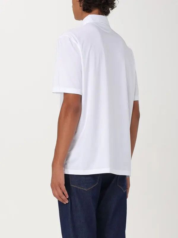 Brunello Cucinelli o1w1db10326 Polo Shirt in White Size US M / EU 48-50 / 2 - 3 Thumbnail