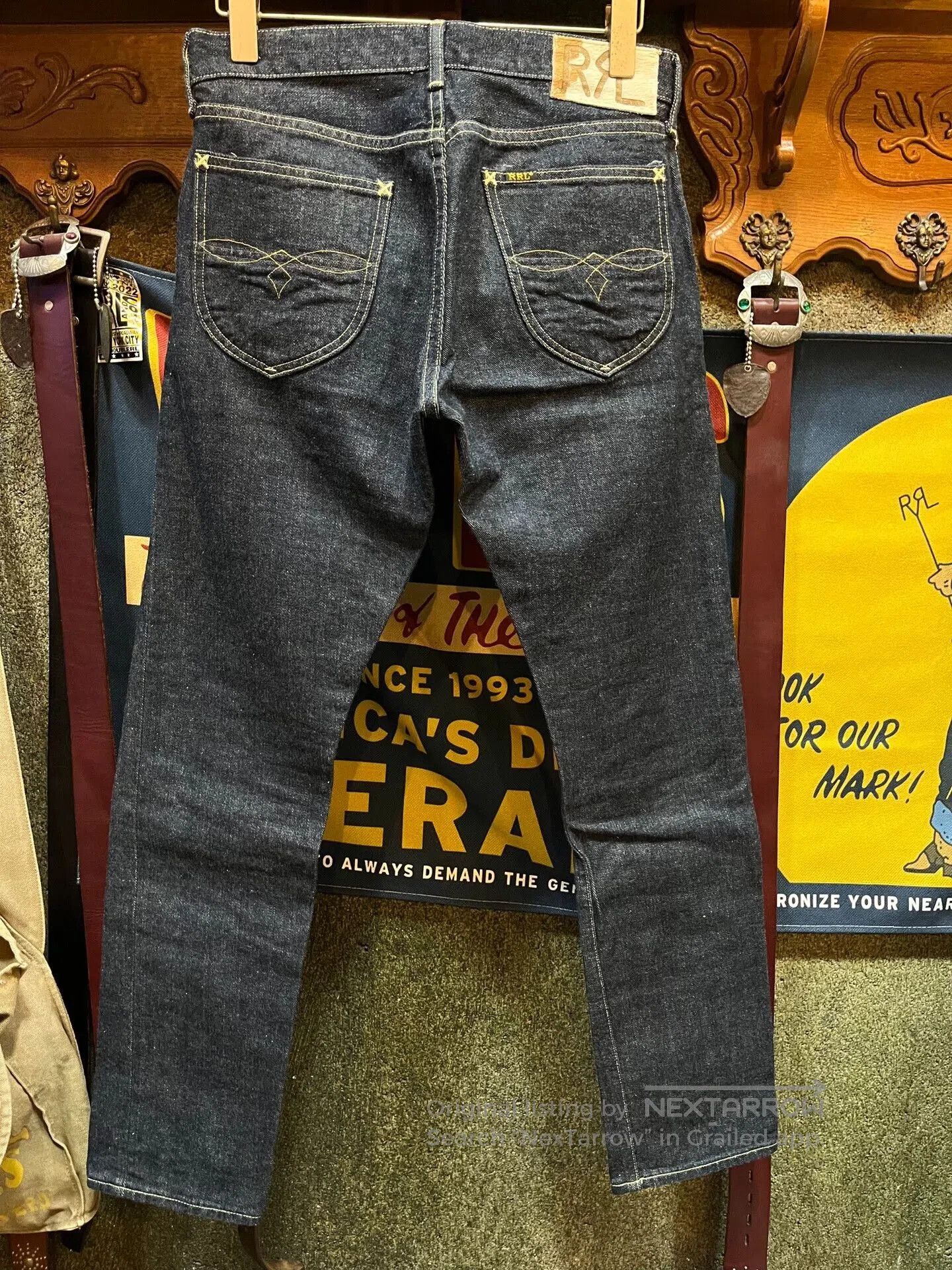 RRL Ralph Lauren RRL Ralph Lauren Denim Pants 29x30. Size US 29 - 2 Thumbnail