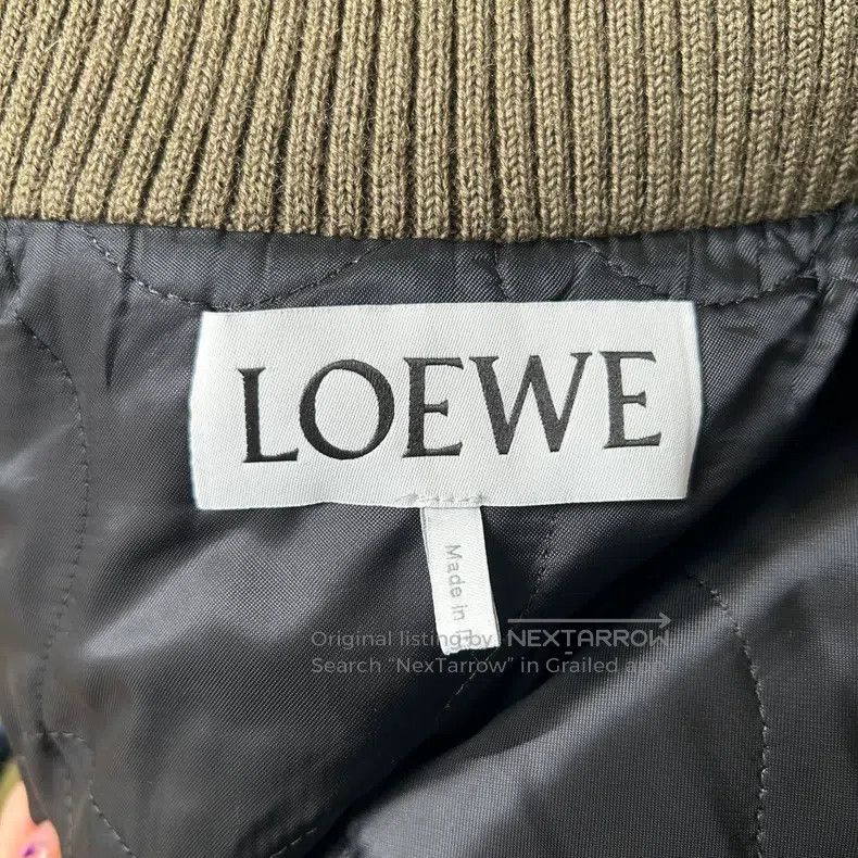 Loewe Loewe Olive Green Collar Cashmere Jacket Size US S / EU 44-46 / 1 - 5 Thumbnail