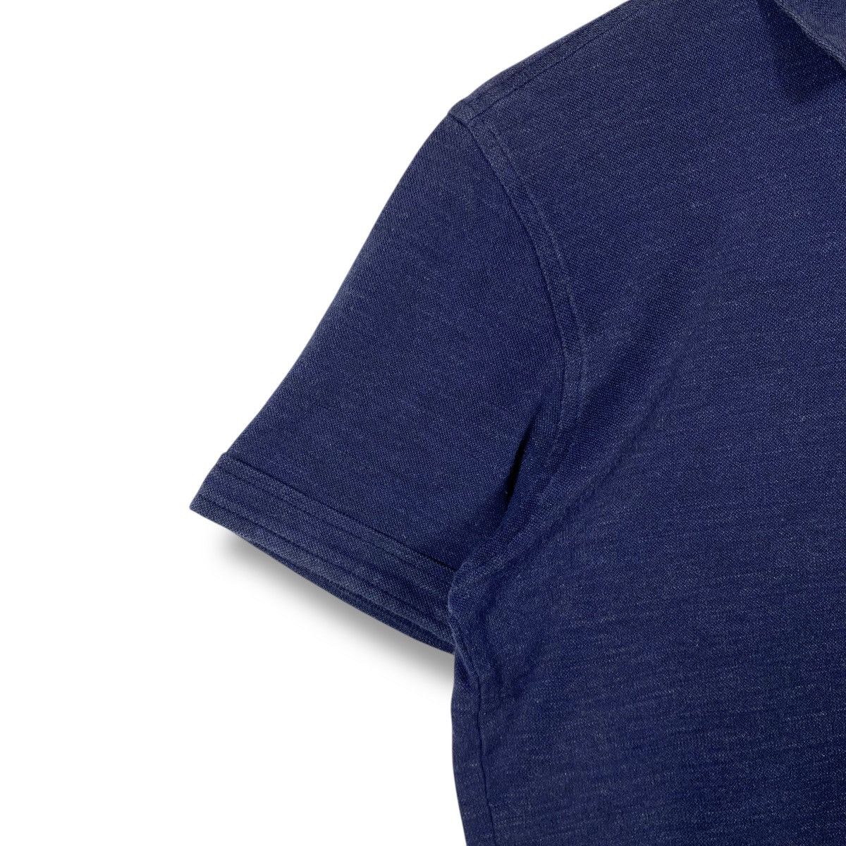 Japanese Brand × Mackintosh MACKINTOSH LONDON Indigo Pocket Polo Shirt Large Size Size US L / EU 52-54 / 3 - 4 Thumbnail