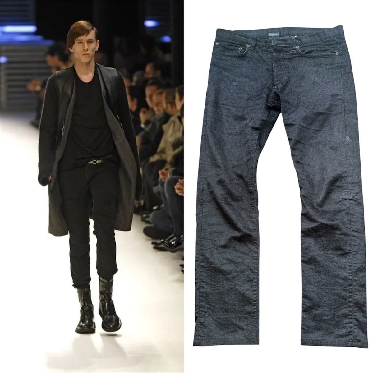Dior Dior Homme AW07 “Navigate” Waxed Corduroy Pants Hedi Slimane Size US 31 - 1 Thumbnail