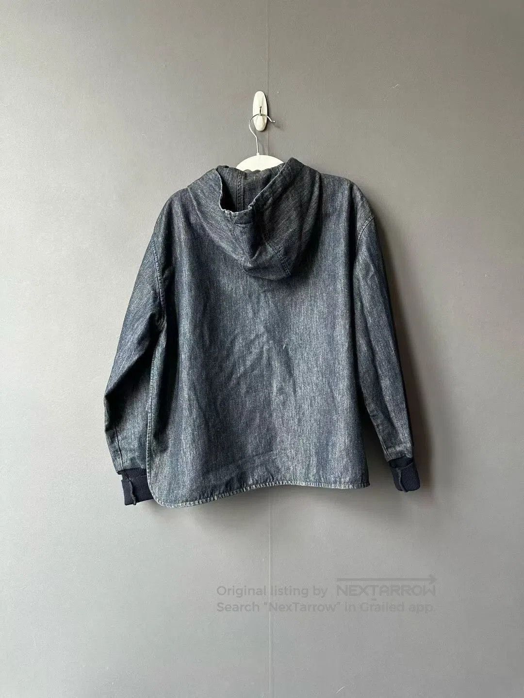 Loewe Loewe Denim Hooded Jacket| Size XL / US 12-14 / IT 48-50 - 2 Thumbnail