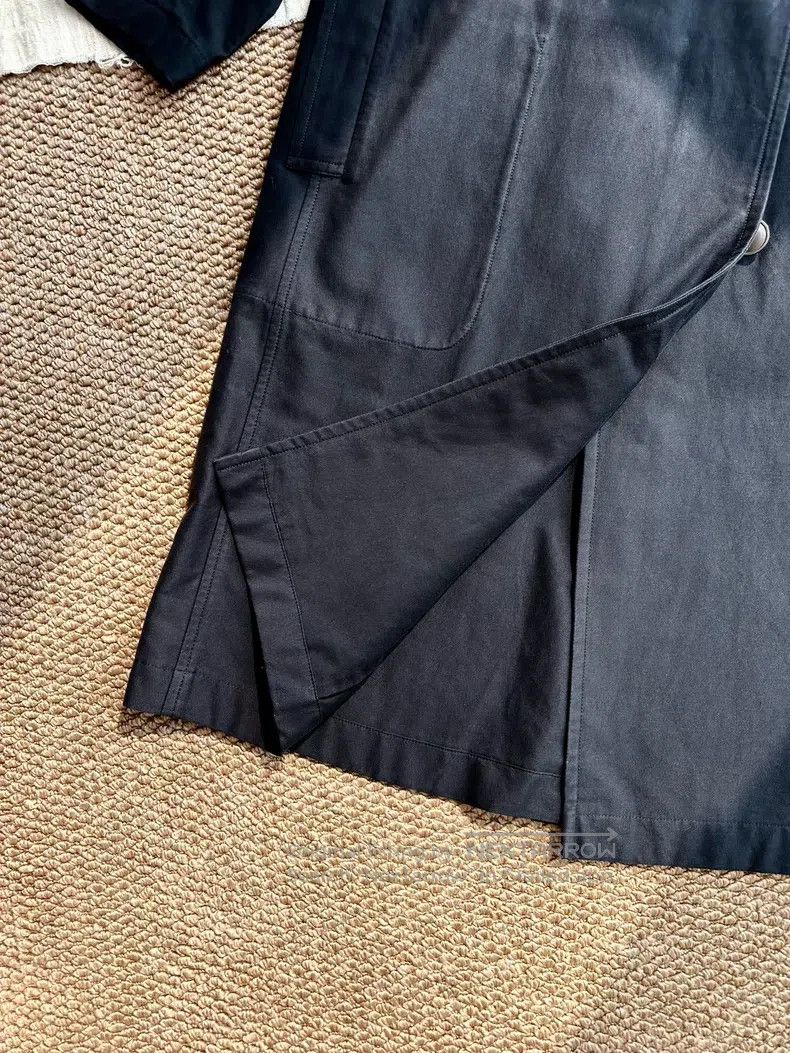 Hermes Hermes Margiela Era Classic Black Double F Logo Coat - Bla Size S / US 4 / IT 40 - 4 Thumbnail