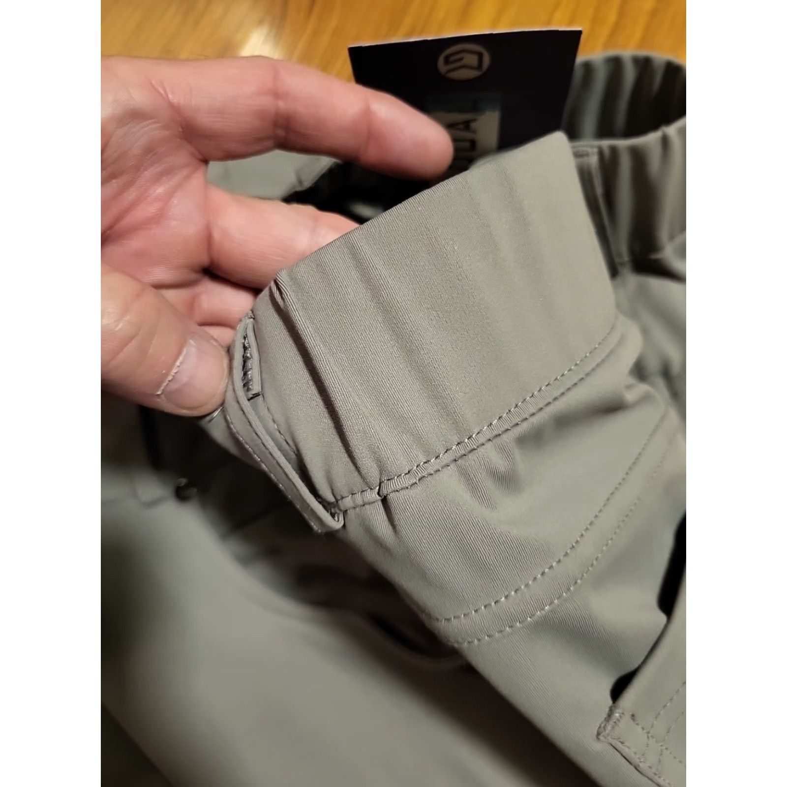 Vintage Gradual Performance Golf Pants 34"-36" X 30" Gray Stretch Security Pocket NWT Size US 34 / EU 50 - 6 Thumbnail