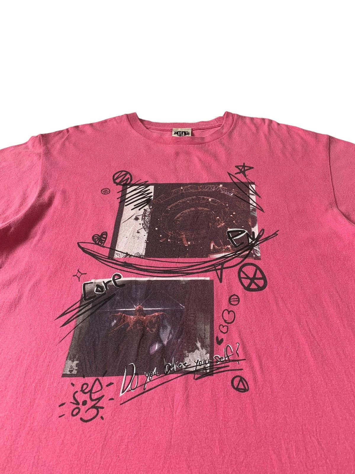 Affliction × Band Tees × If Six Was Nine Faded Lisa Live is Smile Always Emo Gothic Tee Size US L / EU 52-54 / 3 - 4 Thumbnail