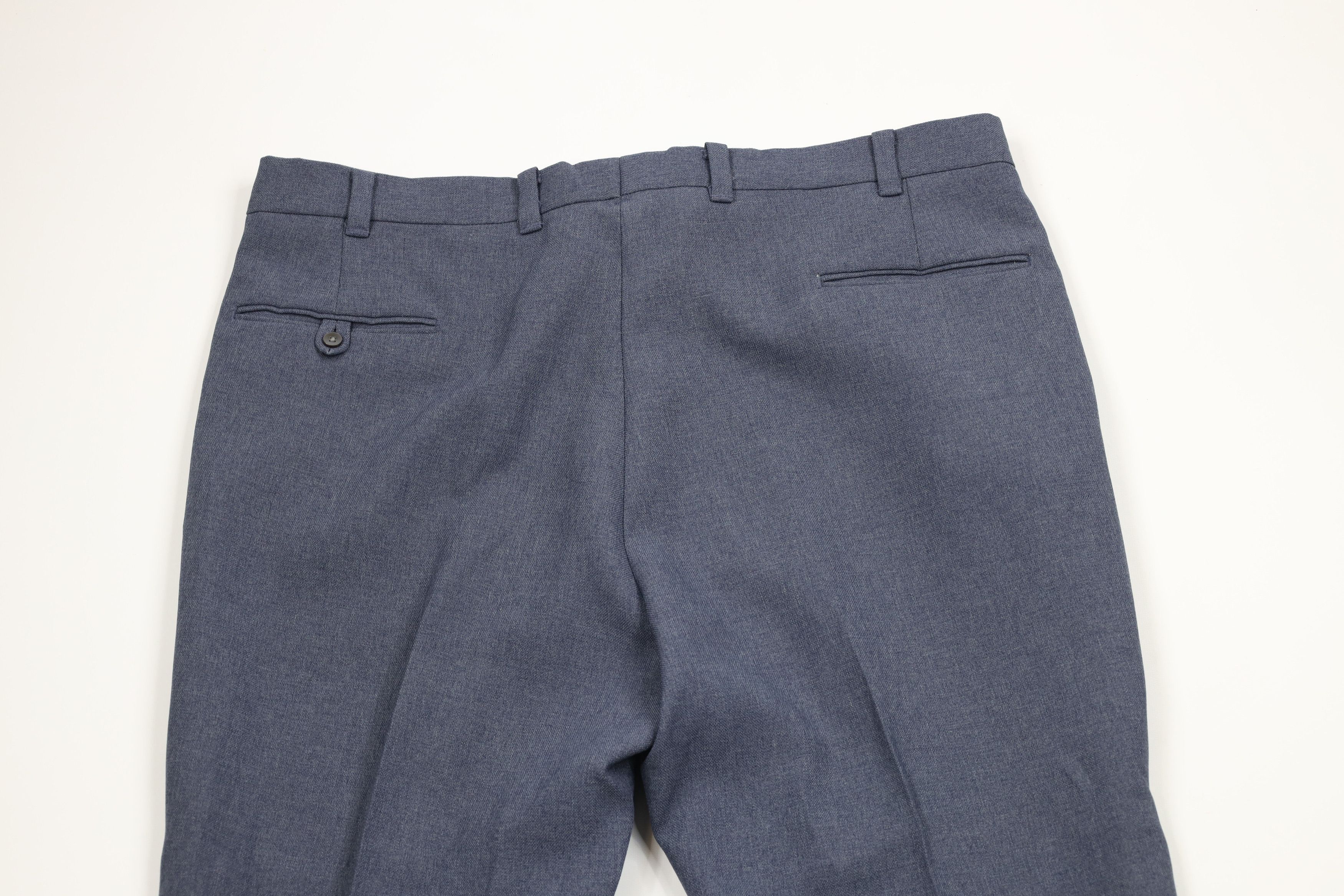 Levi's × Vintage Vintage 70s Levis Wide Leg Bell Bottoms Chino Pants Blue USA Size US 38 / EU 54 - 10 Thumbnail