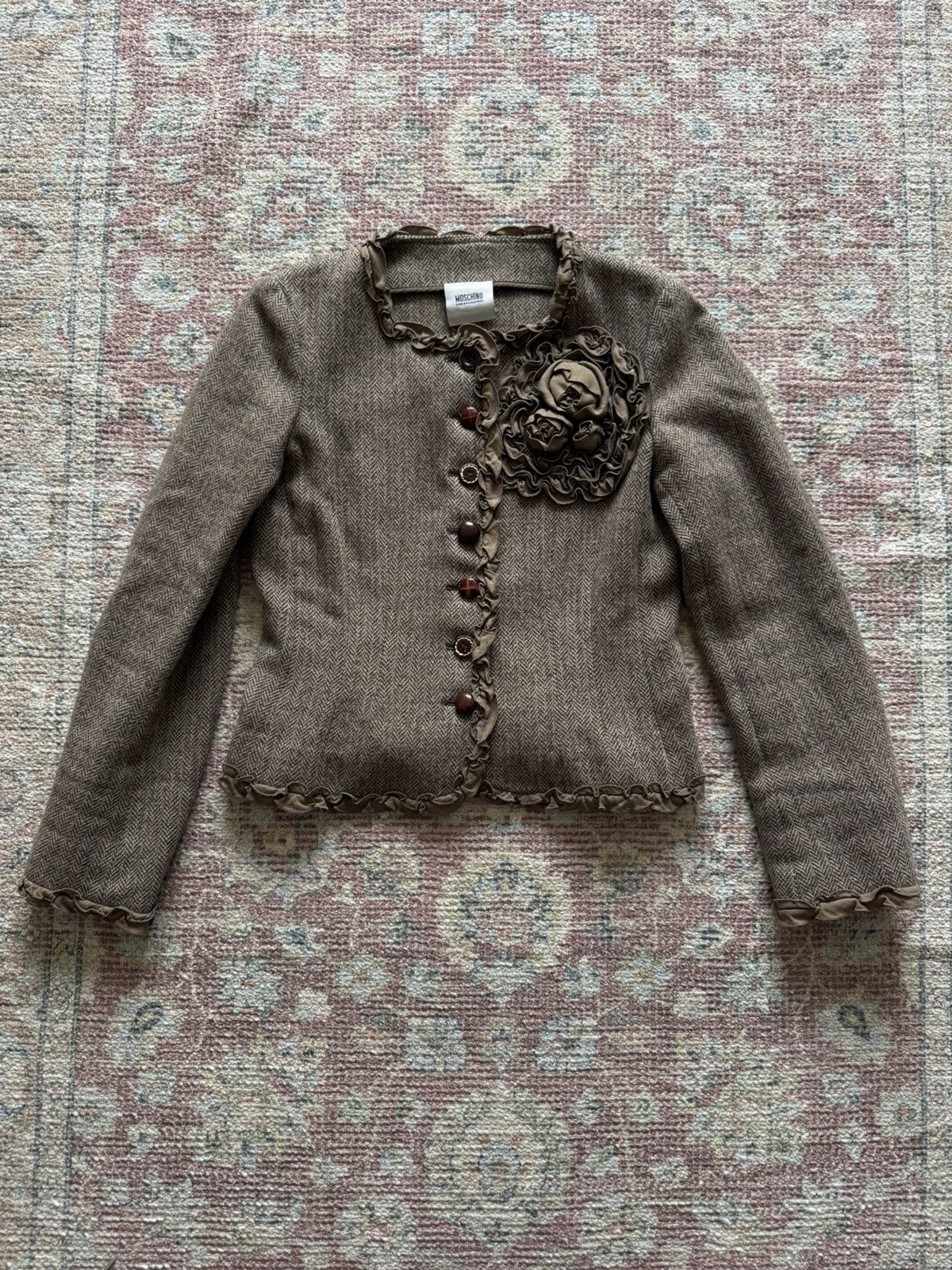 Moschino Moschino wool blend jacket vintage archive Size S / US 4 / IT 40 - 10 Thumbnail