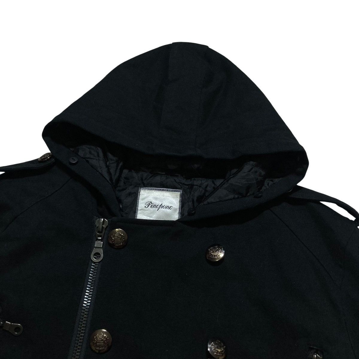 14th Addiction PINCPONC - Napoleon Zipper Hoodie Fur Jacket Vkei Japanese Size US L / EU 52-54 / 3 - 4 Thumbnail