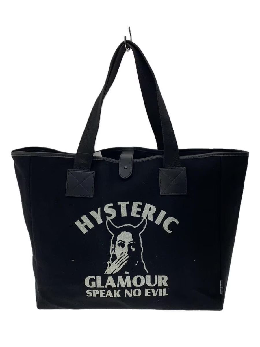 image of Hysteric Glamour Hysteric Devil Woman Tote Bag in Black, Men's