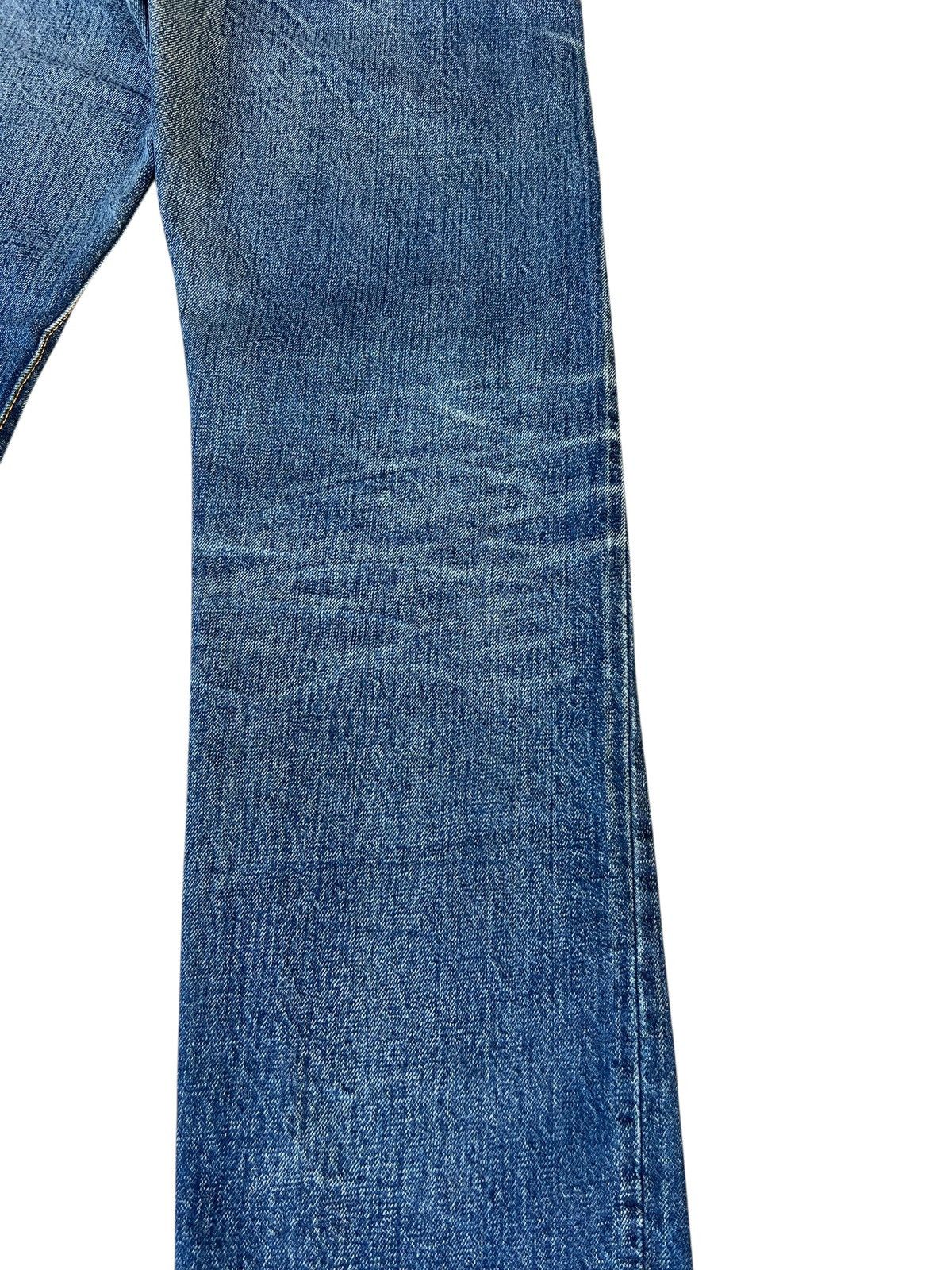 Denime Vintage DENIME Japan Jerky Patch Fade Denim Selvedge Jeans Size US 31 - 19 Thumbnail