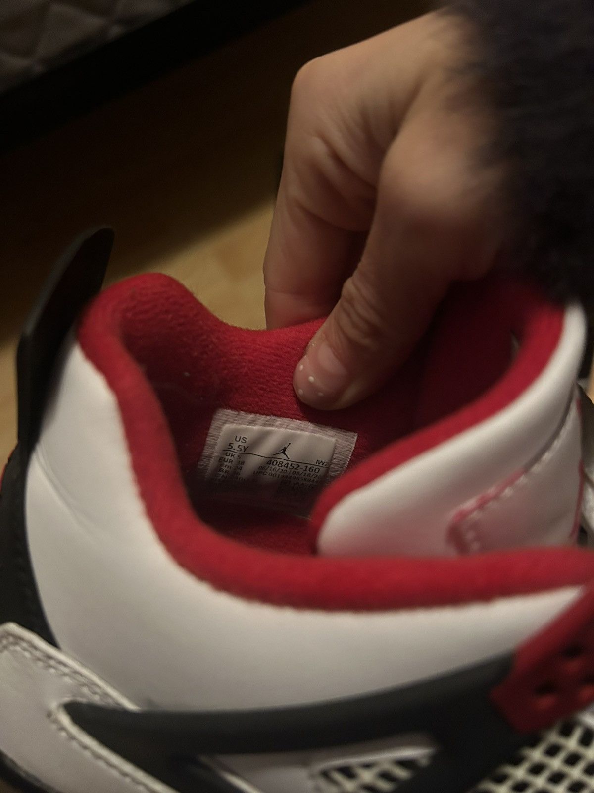 Nike Jordan 5 fire red Size US 7.5 / IT 37.5 - 7 Thumbnail