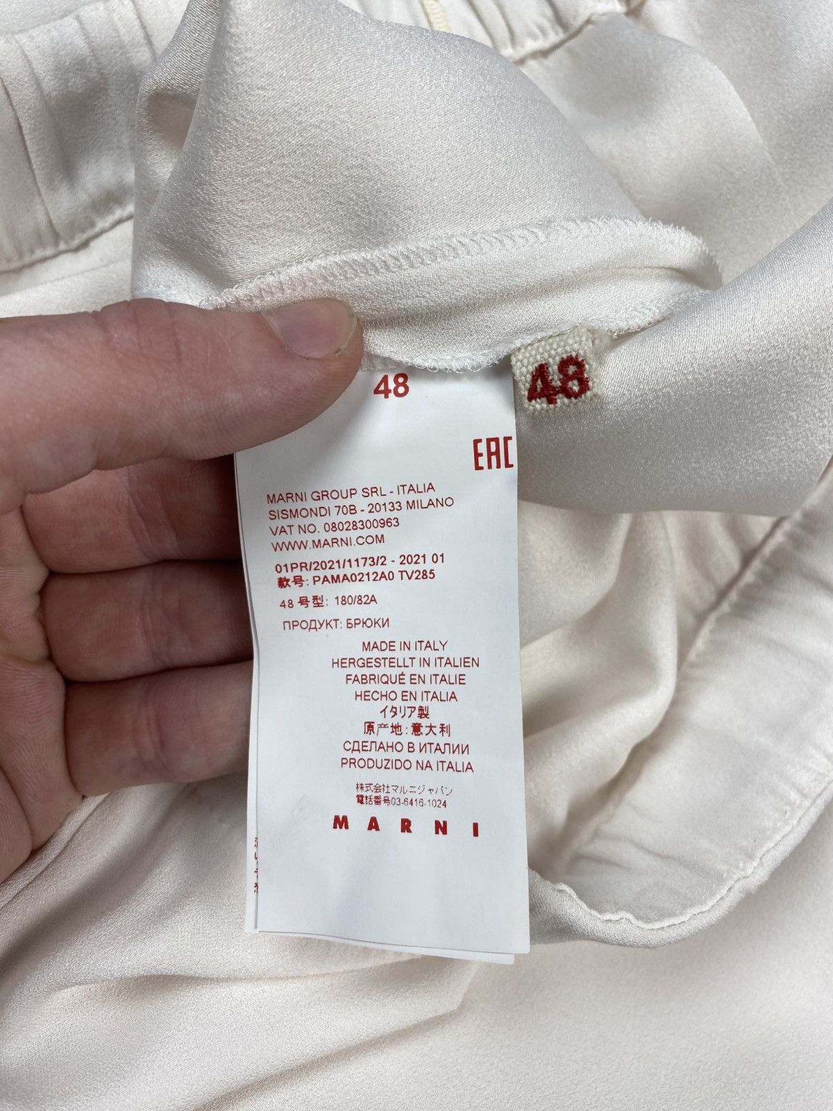 Marni Rare marni casual pants luxury Size 34" / US 12 / IT 48 - 14 Thumbnail