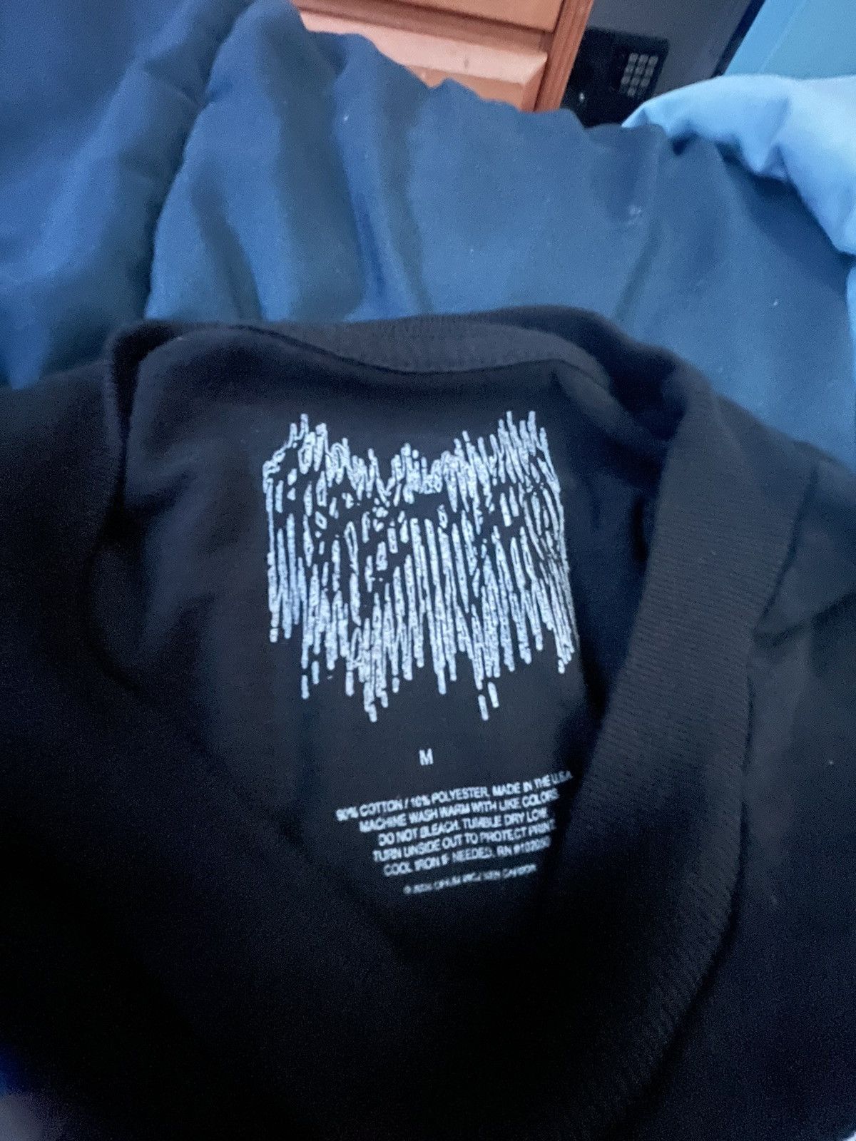 Ken Carson × Playboi Carti ken carson a great chaos tour tee Size US M / EU 48-50 / 2 - 2 Thumbnail