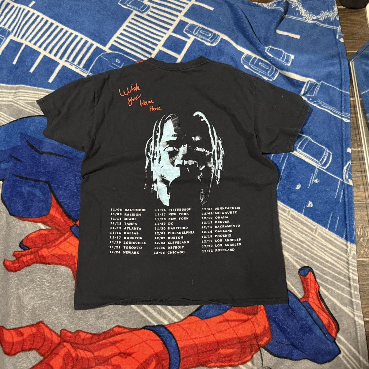 Other Travis Scott astro world tee Size US M / EU 48-50 / 2 - 3 Thumbnail