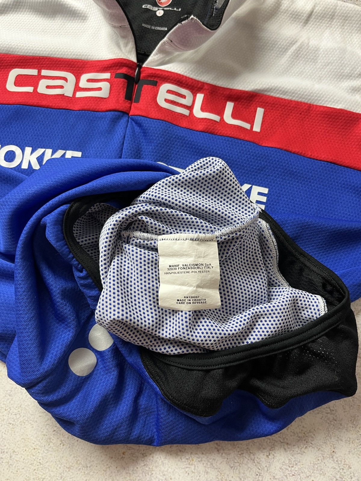 Other DDP Castelli Cycling Jersey Men's Short Sleeve Full Zip Bike Size US L / EU 52-54 / 3 - 8 Thumbnail