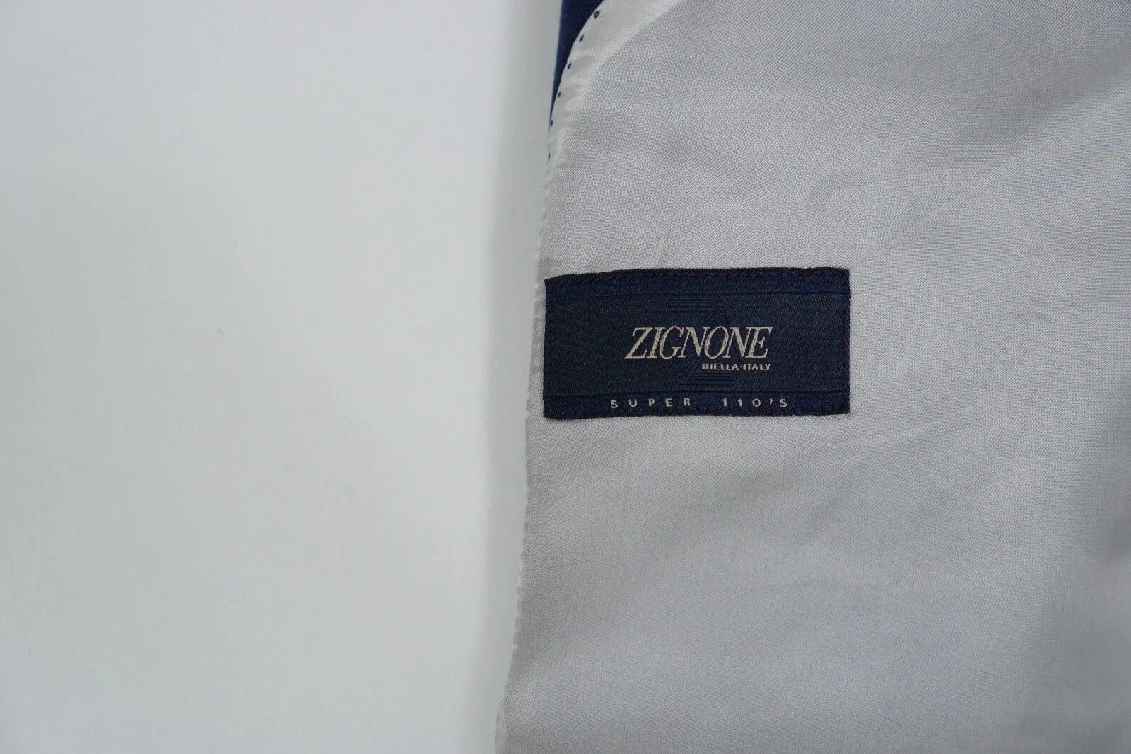 Suitsupply Men Suitsupply Blazer Napoli Blue Wool S110 Zignone 98 US40L Size 40L - 5 Thumbnail