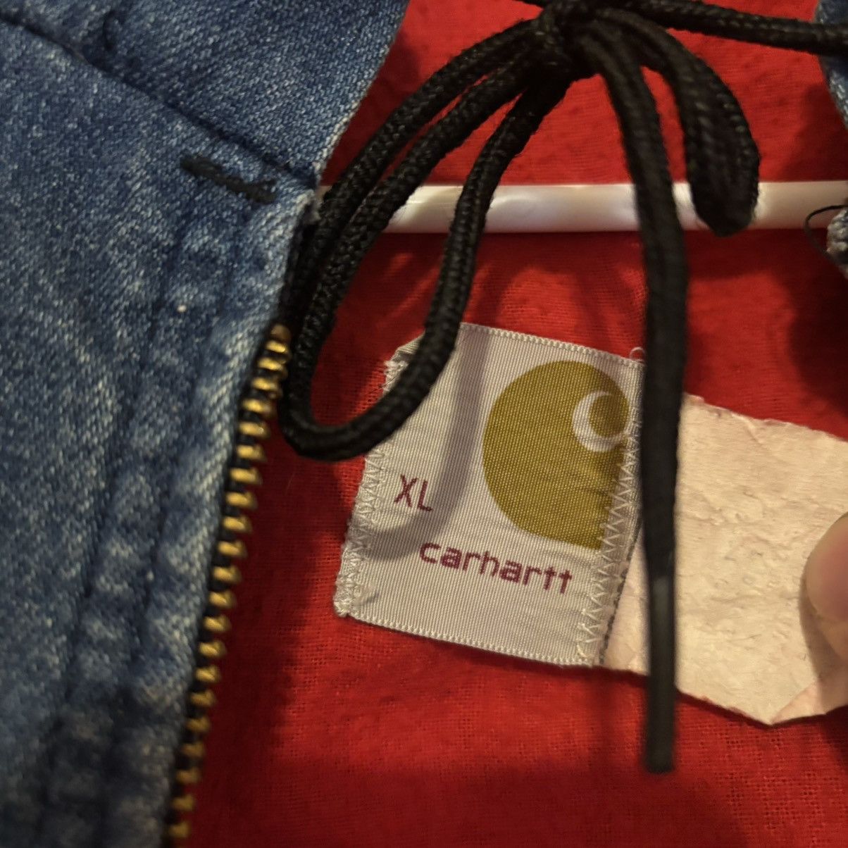 Carhartt 1970s Carhartt Red Lined active denim Jacket Size US XL / EU 56 / 4 - 3 Thumbnail