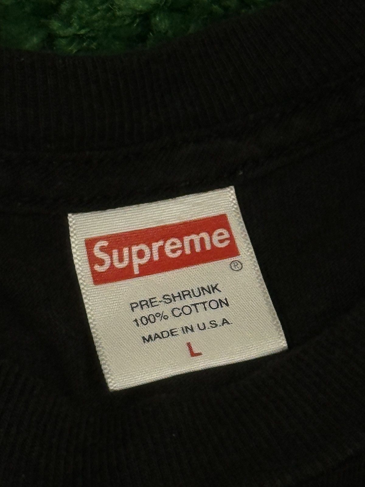 Supreme Supreme FW21 The Crow Tee Black Large Size US L / EU 52-54 / 3 - 3 Thumbnail