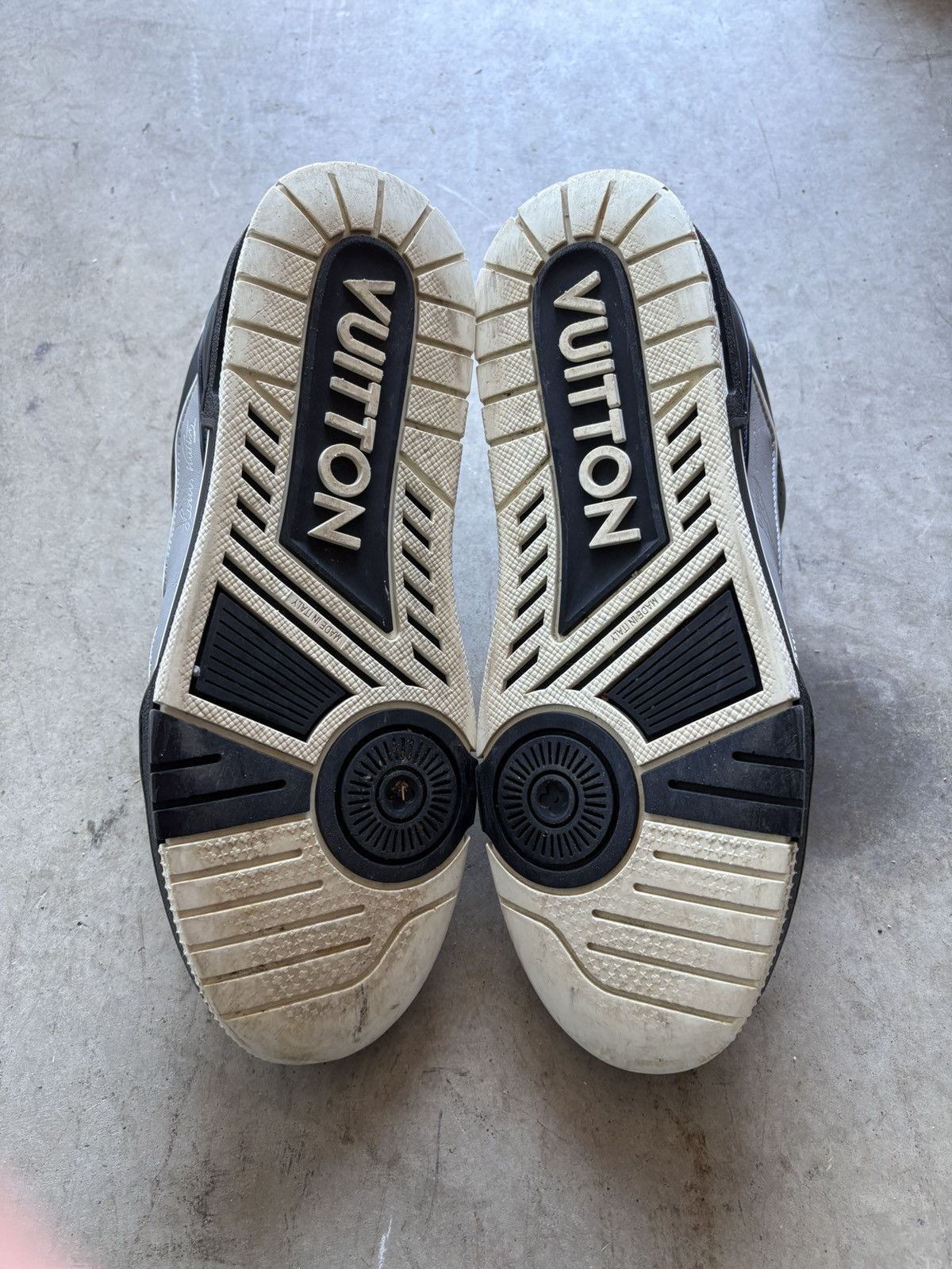 Louis Vuitton Louis Vuitton Trainer Black Gray Size US 8.5 / EU 41-42 - 6 Thumbnail
