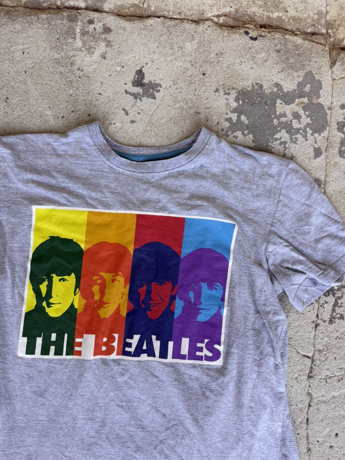 Band Tees The Beatles Tee Grey Size US M / EU 48-50 / 2 - 2 Thumbnail