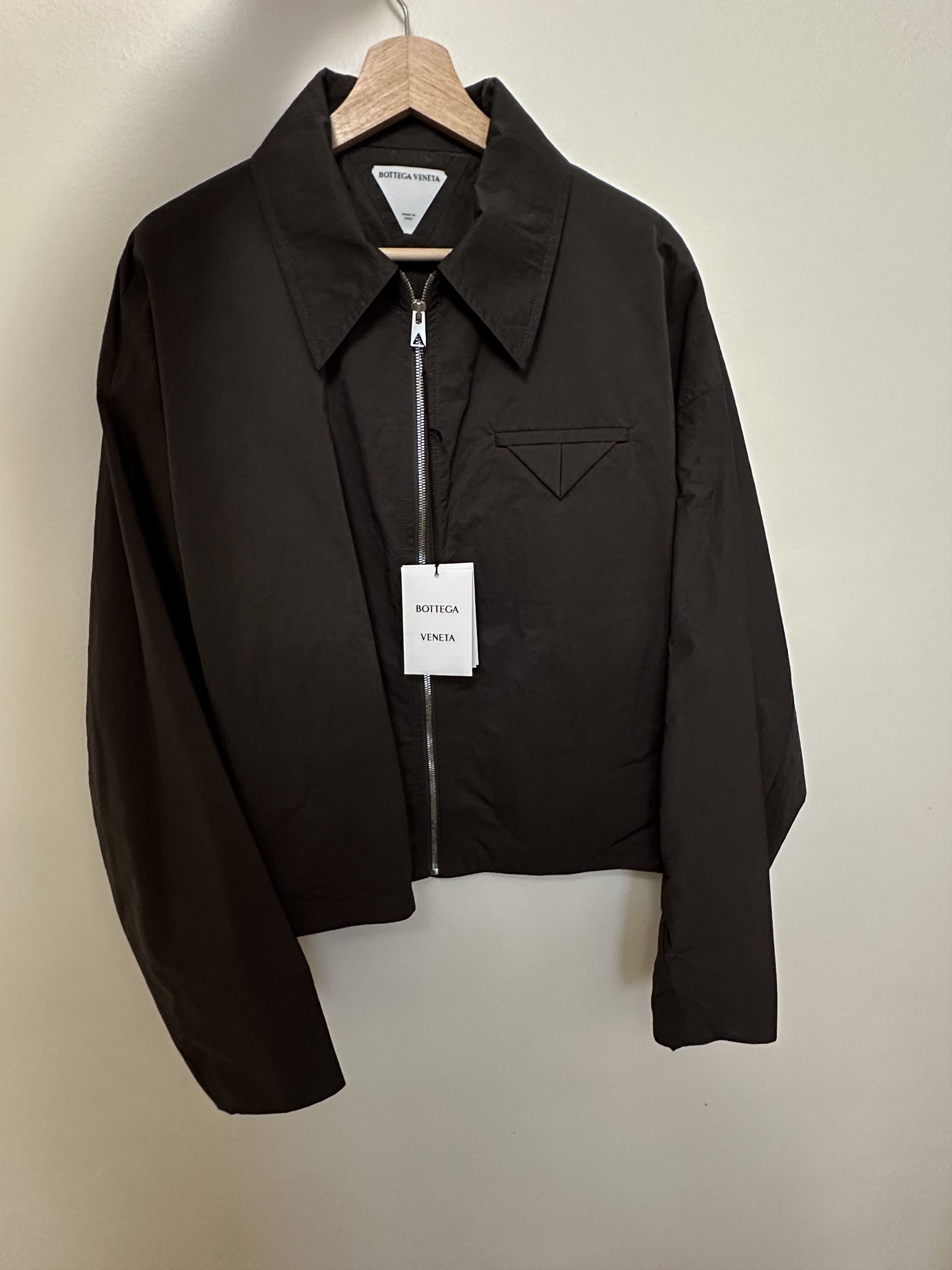 Bottega Veneta Bottega Venata Gray Triangle Pocket Jacket | Grailed