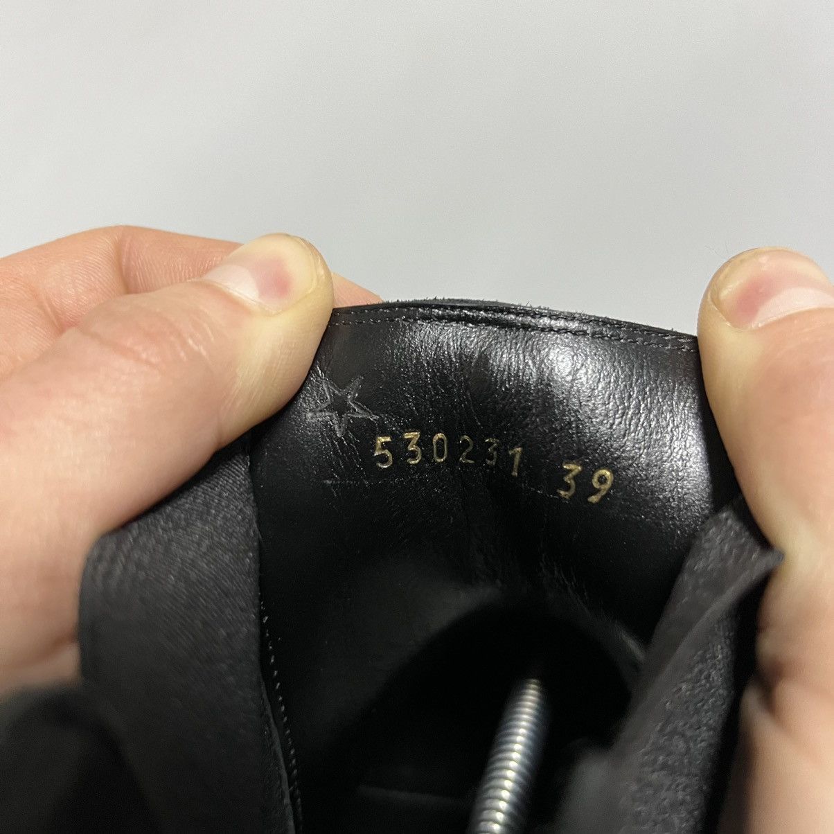 Balenciaga Balenciaga Spike Accents Leather Chelsea Boots Black men's Size US 6.5 / EU 39-40 - 18 Thumbnail