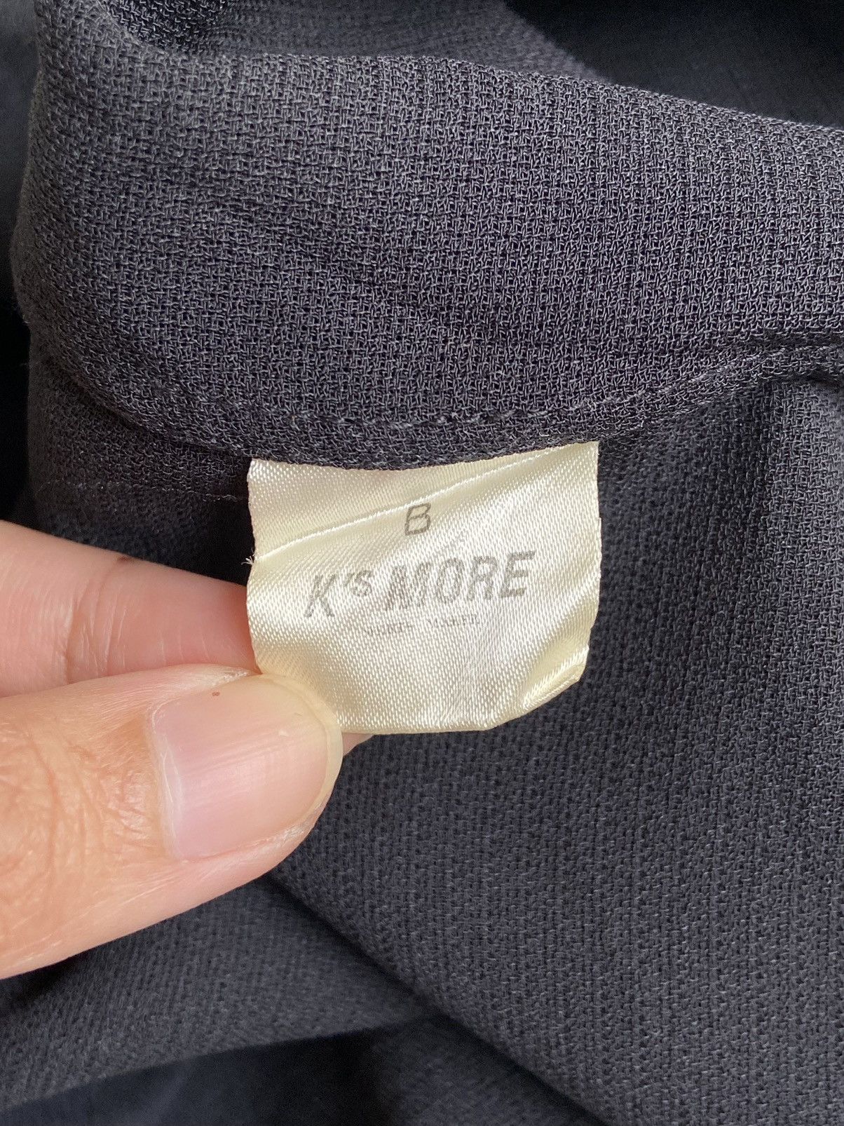 Isamu Katayama Backlash K’S Kadoya MORE MODA BASIC Black Shirt Size US L / EU 52-54 / 3 - 8 Thumbnail