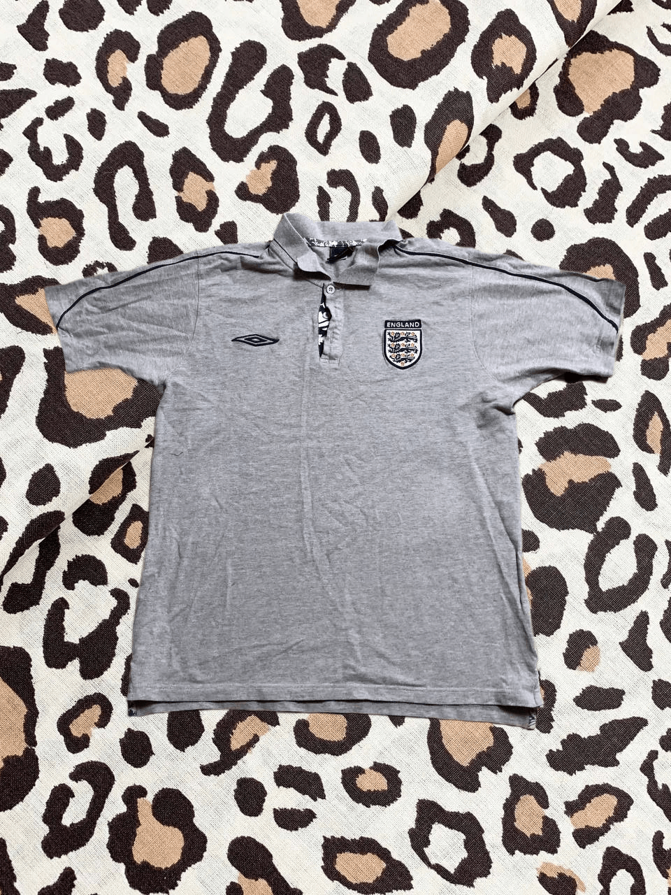 Umbro Vintage DISTRESS VINTAGE UMBRO ENGLAND POLO Size US XL / EU 56 / 4 - 1 Thumbnail