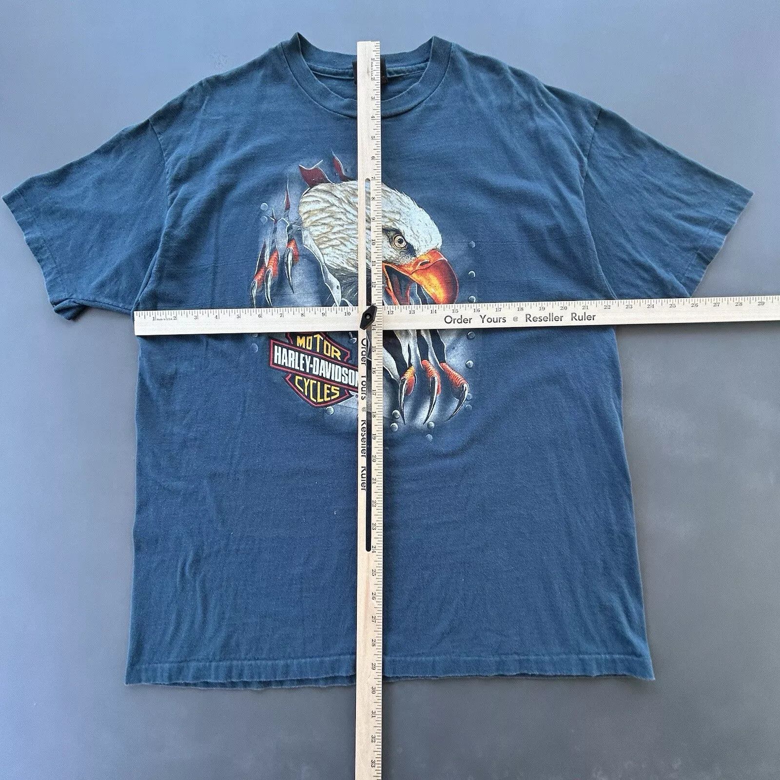 Harley Davidson Vintage Harley Davidson Shirt Adult Extra Large 90s Size US XL / EU 56 / 4 - 4 Thumbnail