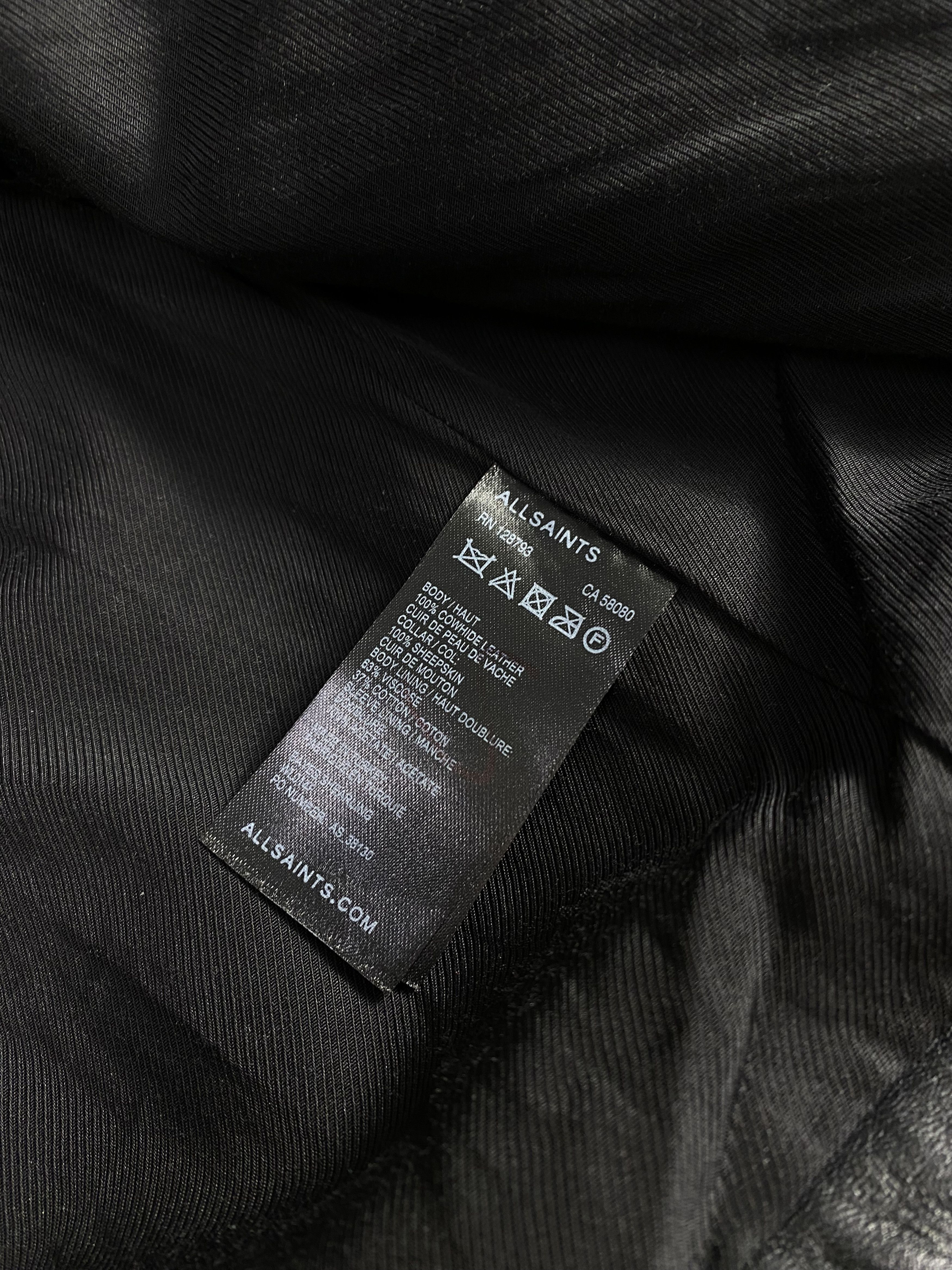 Allsaints Allsaints Bayes Shearling Leather Jacket Limited Edition Size S / US 4 / IT 40 - 12 Thumbnail