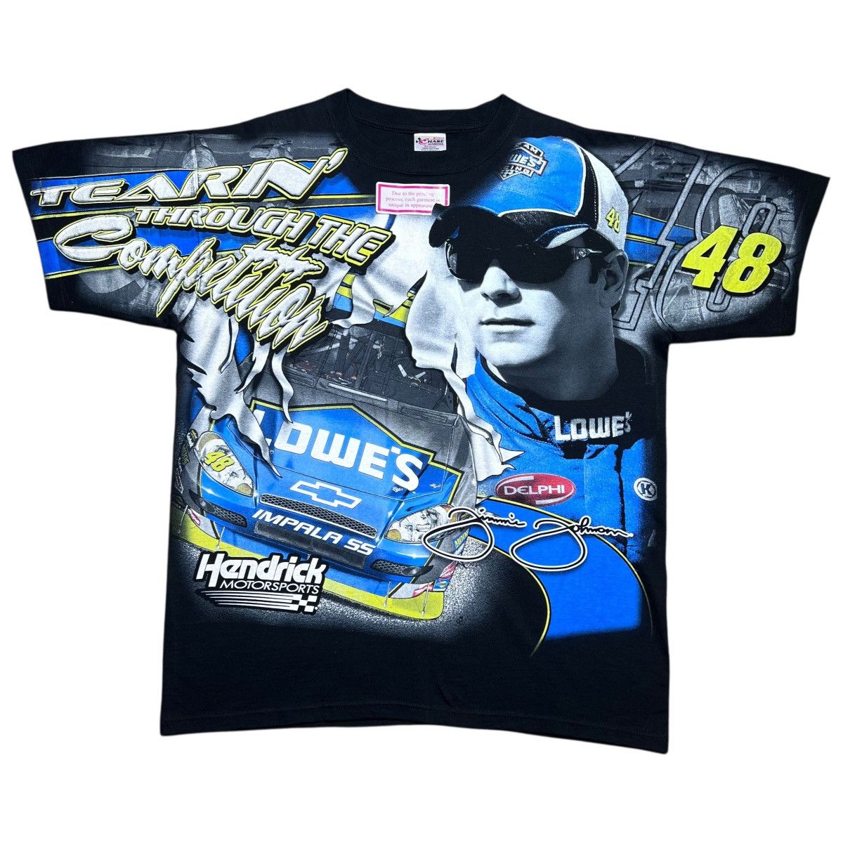 Chase Authentics 08 NASCAR Jimmie Johnson Chase Authentics All Over Print Tee Size US L / EU 52-54 / 3 - 1 Thumbnail