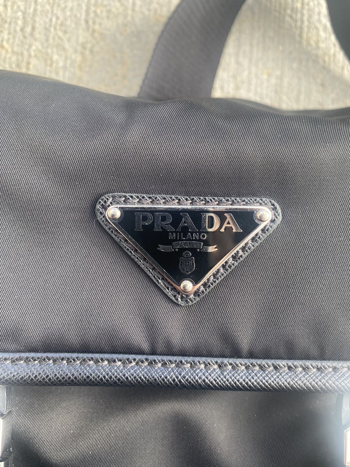 Prada PRADA Re-Nylon and Saffiano leather shoulder bag Size ONE SIZE - 19 Thumbnail