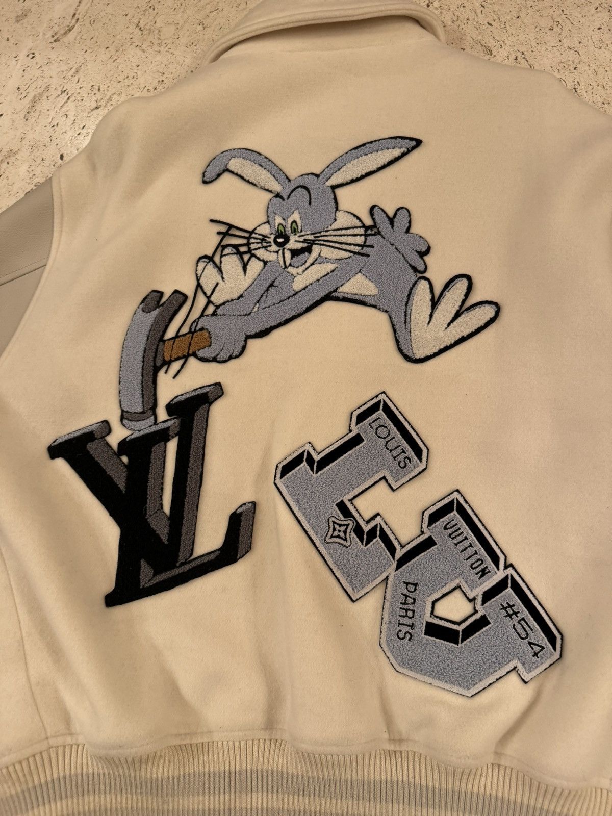 Louis Vuitton Louis Vuitton Multi-Patches Mixed Leather Varsity Blouson Size US L / EU 52-54 / 3 - 10 Thumbnail