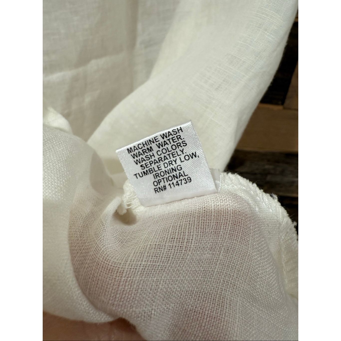 FLAX Flax NWOT white linen maxi sleeveless dress slits size Mediu Size M / US 6-8 / IT 42-44 - 6 Thumbnail