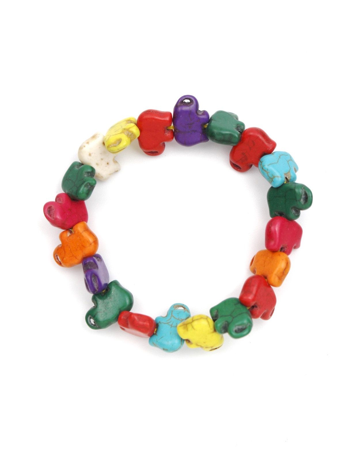 Hysteric Glamour 1990S TURQUOISE CANDY ELEPHANT BEAD STRETCH BRACELET Size ONE SIZE - 1 Thumbnail