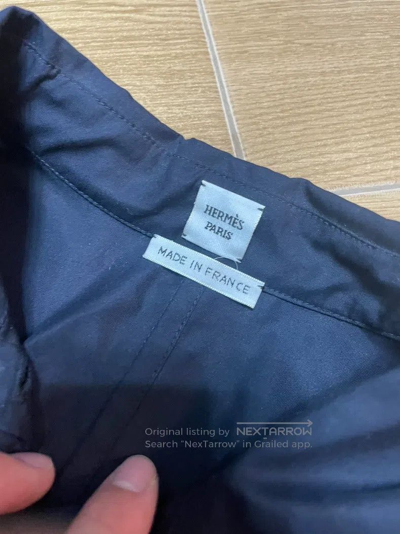 Hermes Hermes Black Shirt Dress Size XS / US 0-2 / IT 36-38 - 3 Thumbnail
