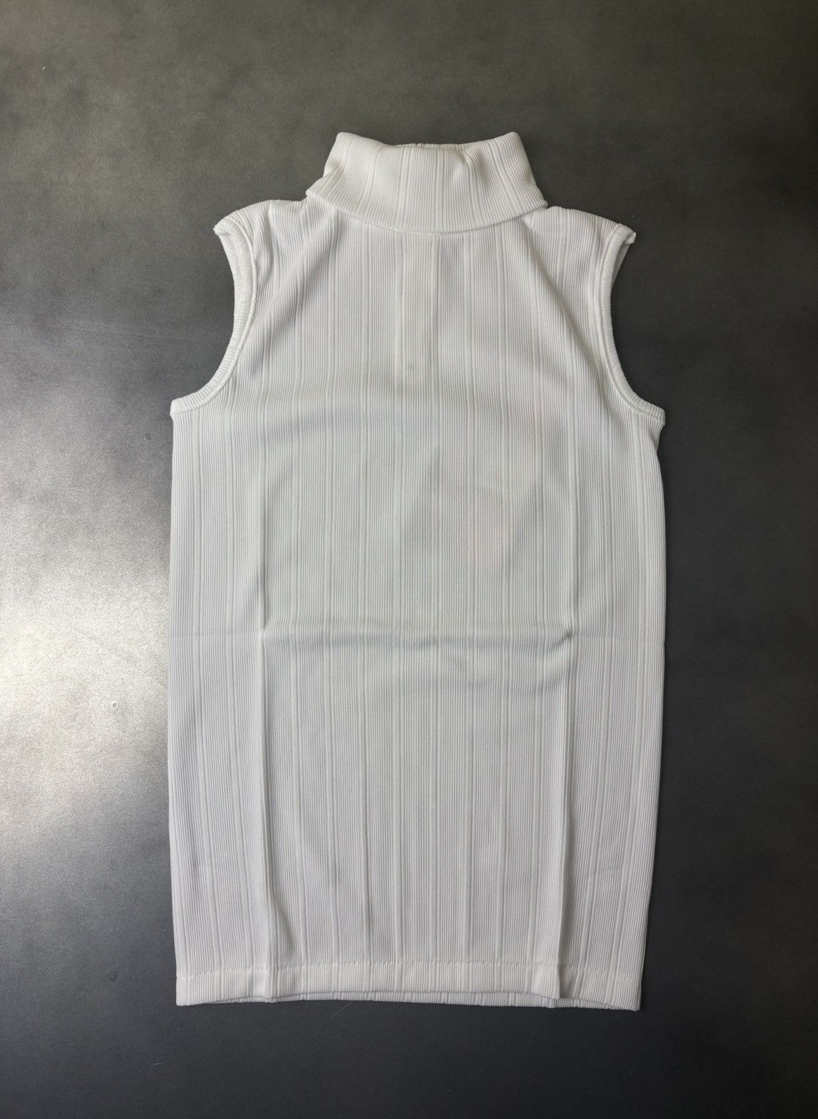 Vintage Deadstock 1970s Vintage Turtleneck Tank Top Shortsleeve Shir Size M / US 6-8 / IT 42-44 - 13 Thumbnail